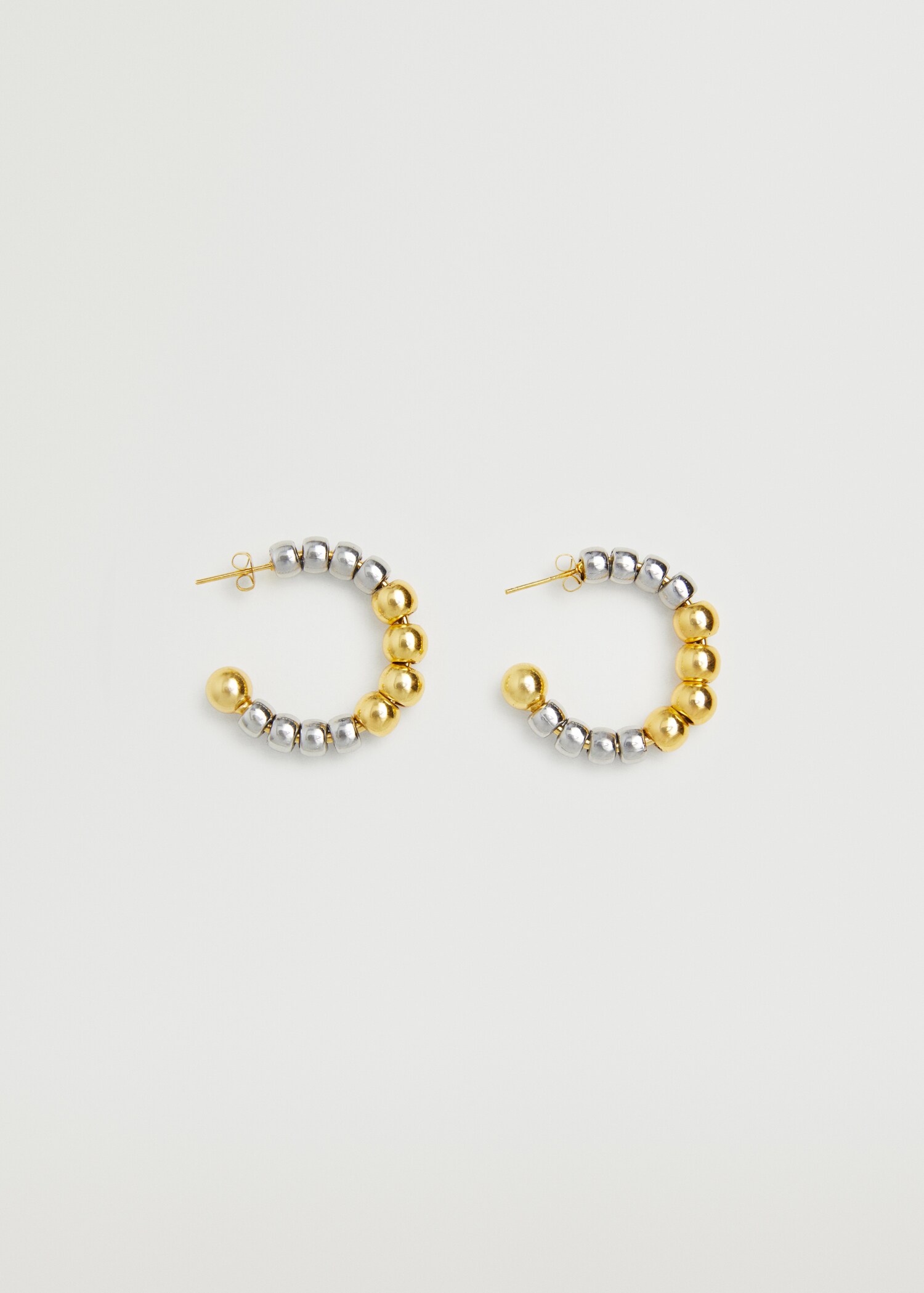 Bead hoop earrings - Article without model