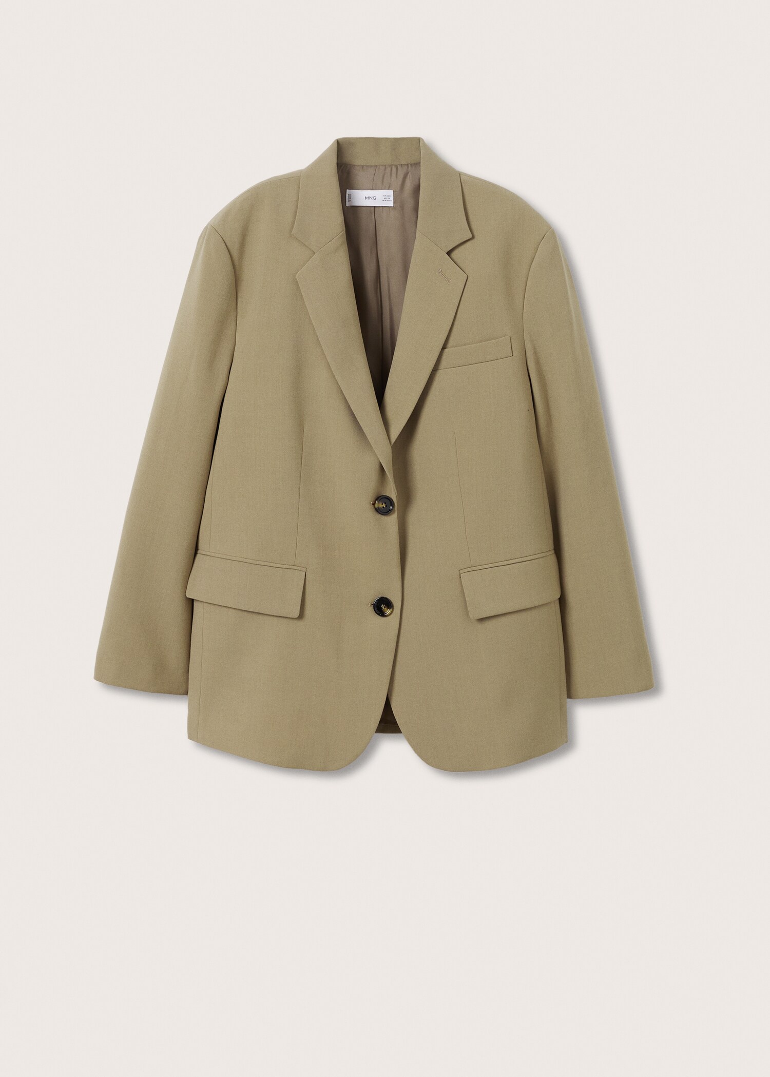 Oversized structured jacket - Article without model