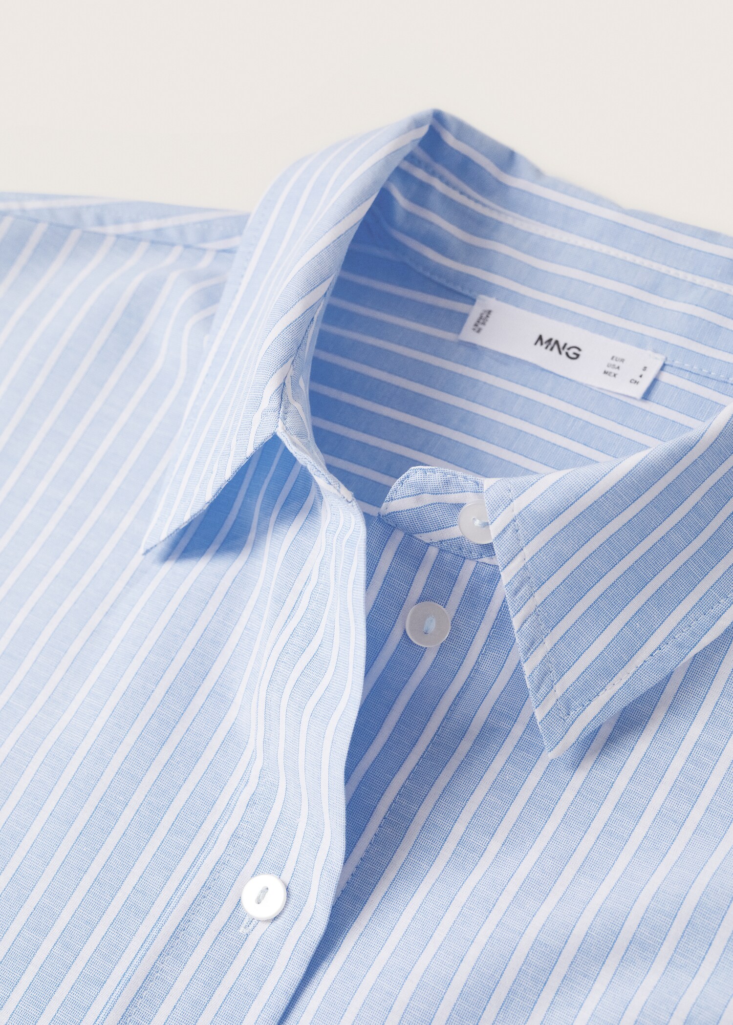 Oversize cotton shirt - Details of the article 8