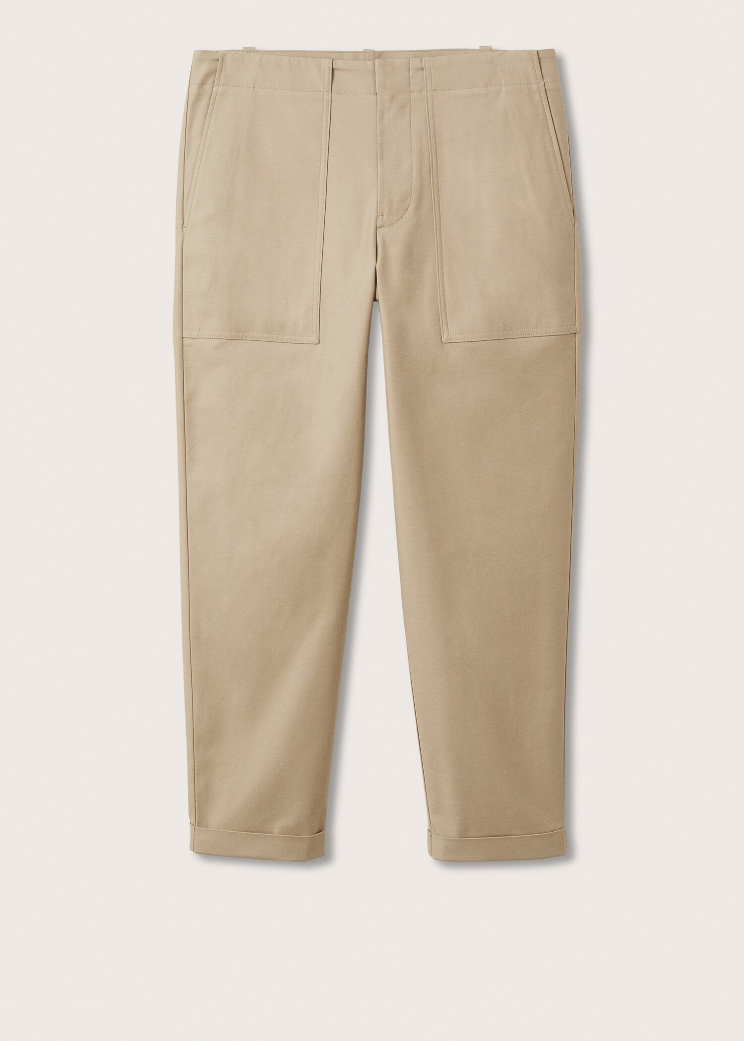 Pocket cotton trousers - Article without model
