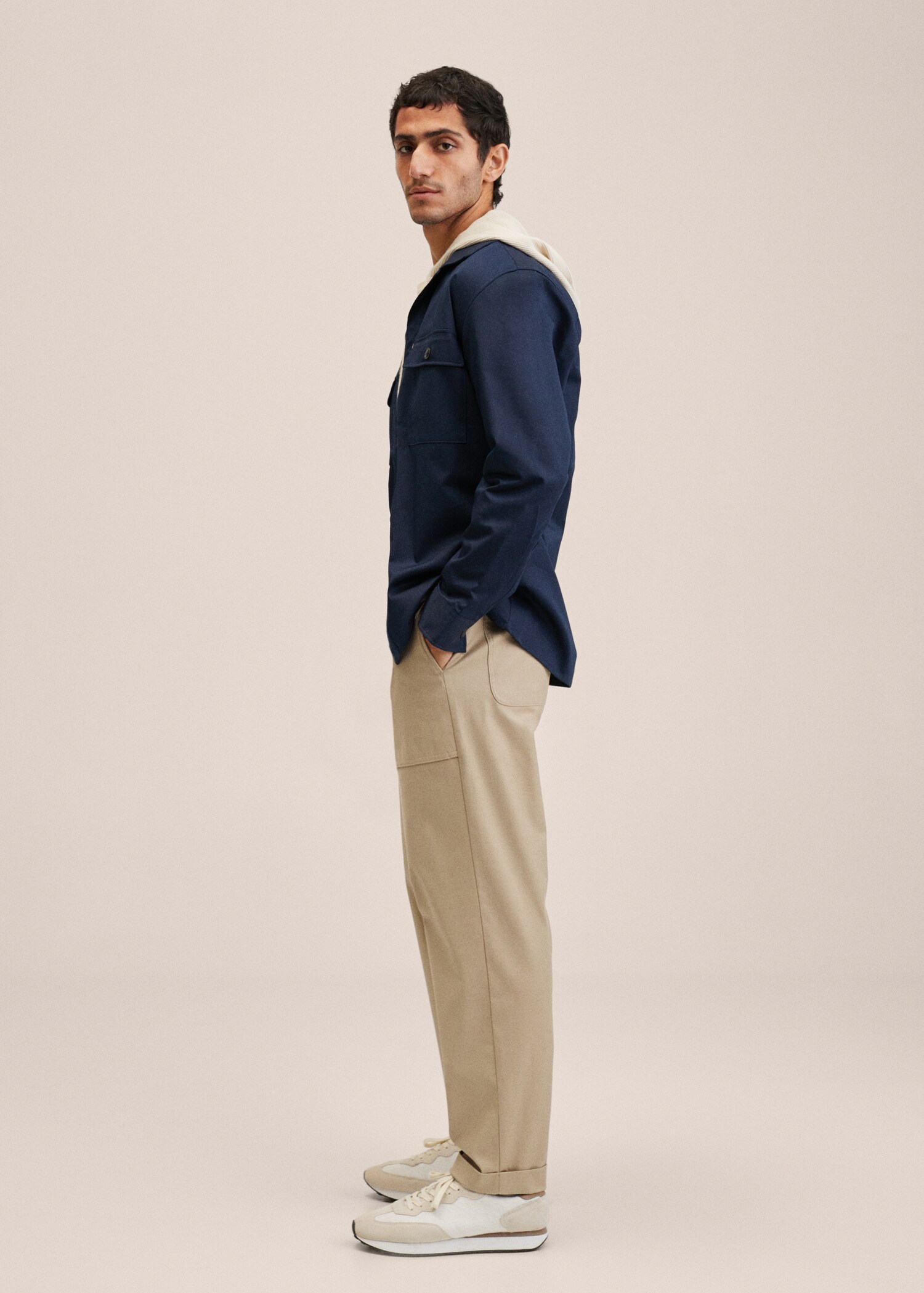 Pocket cotton trousers - Details of the article 2