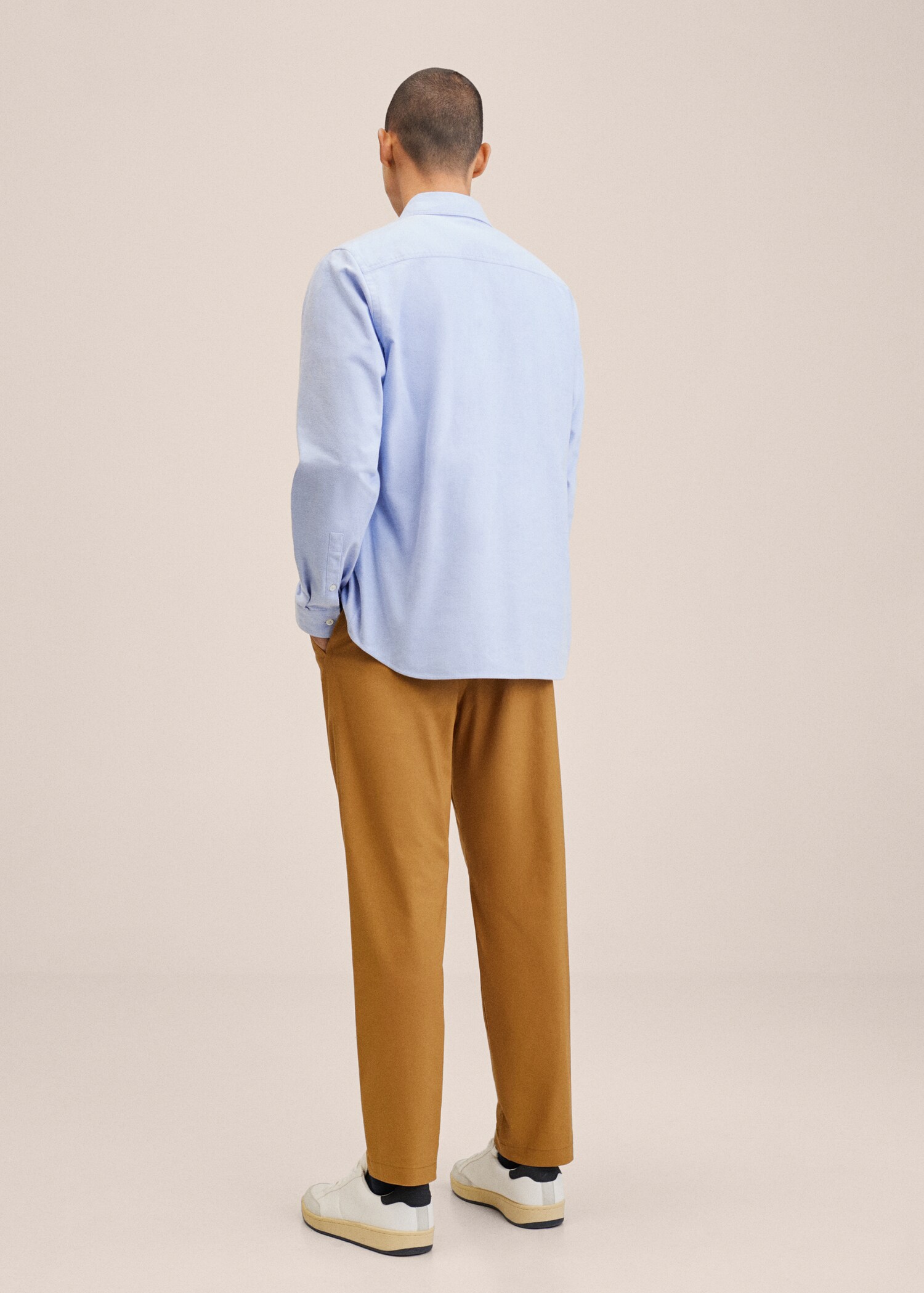 Pantalón algodón cintura elástica - Reverso del artículo