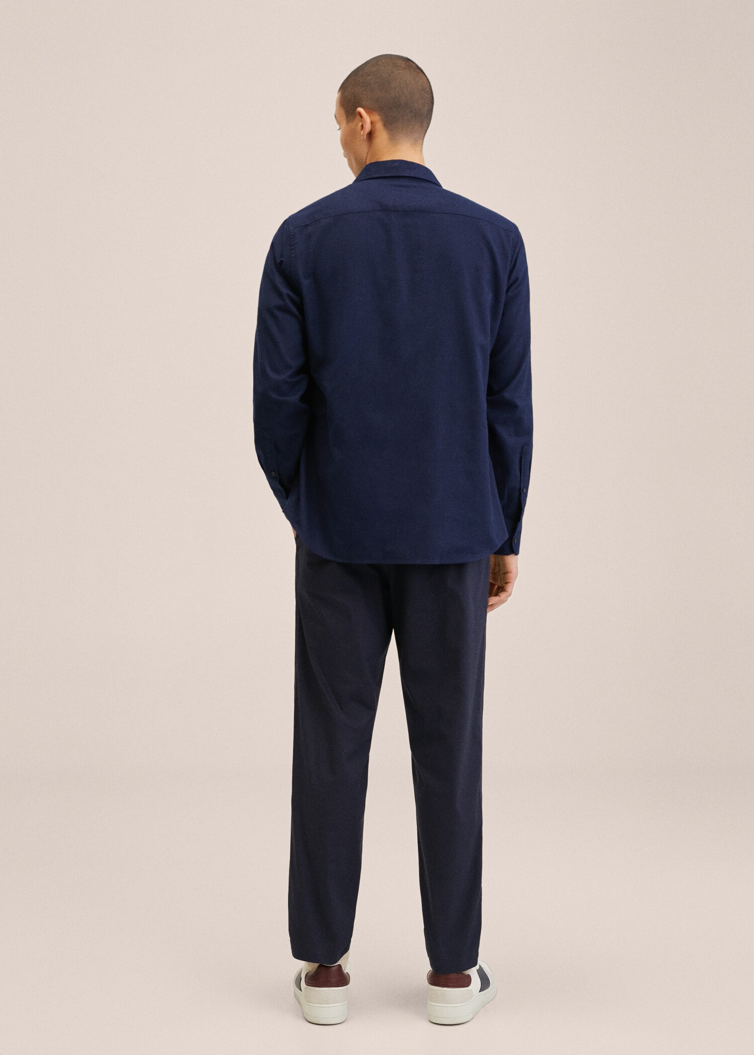 Pantalón algodón cintura elástica - Reverso del artículo