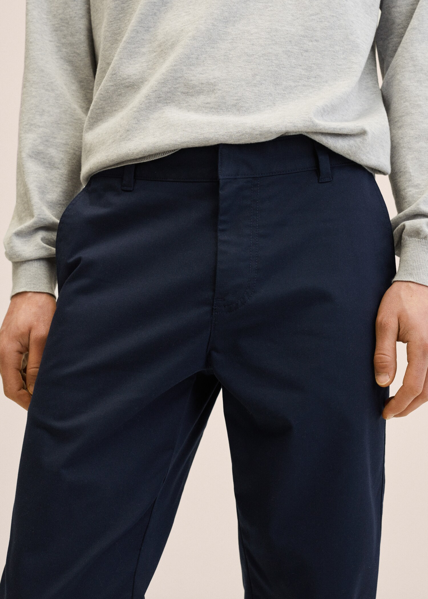 Cotton chinos - Details of the article 1