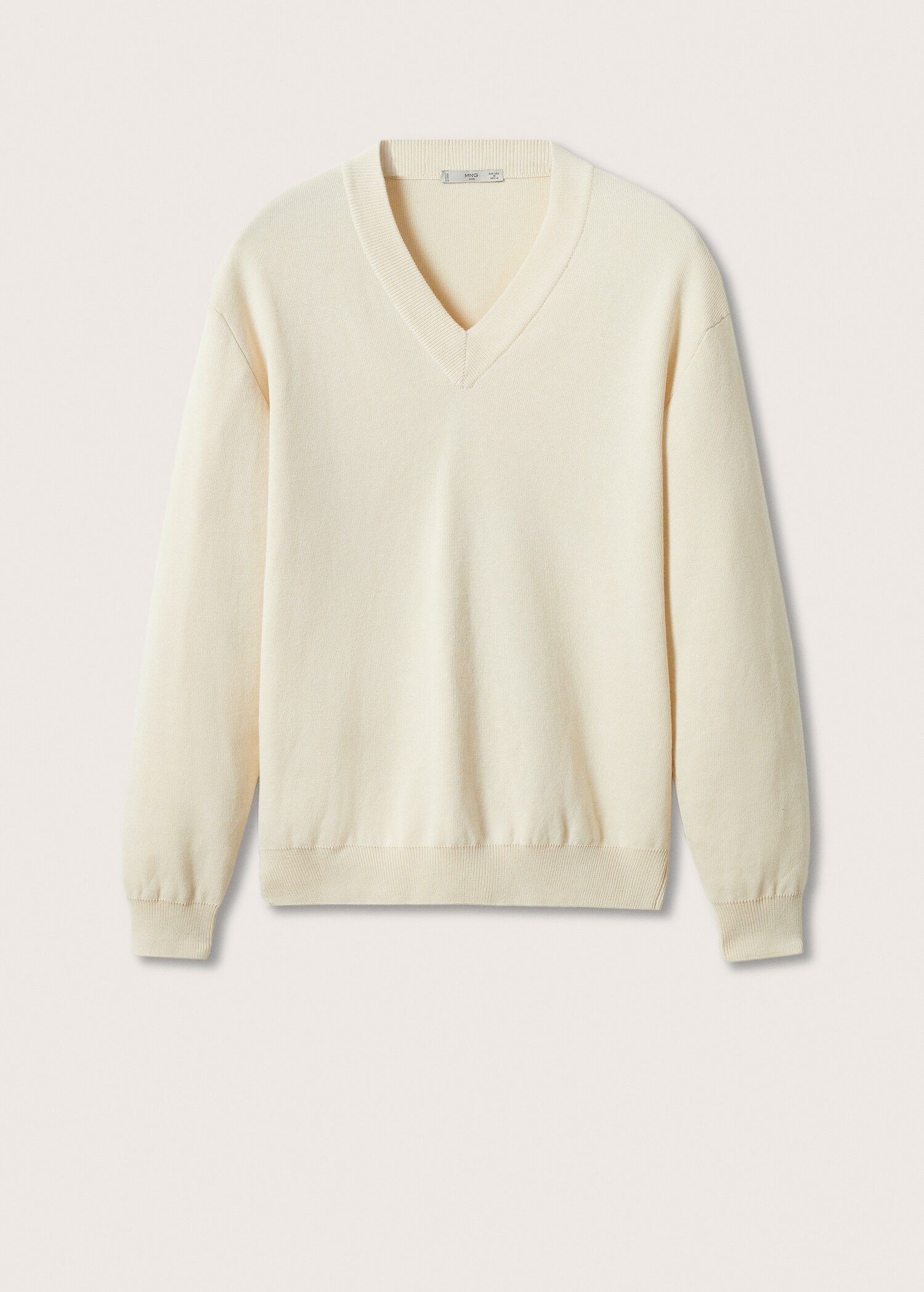 Jersey algodón cuello pico - Artículo sin modelo