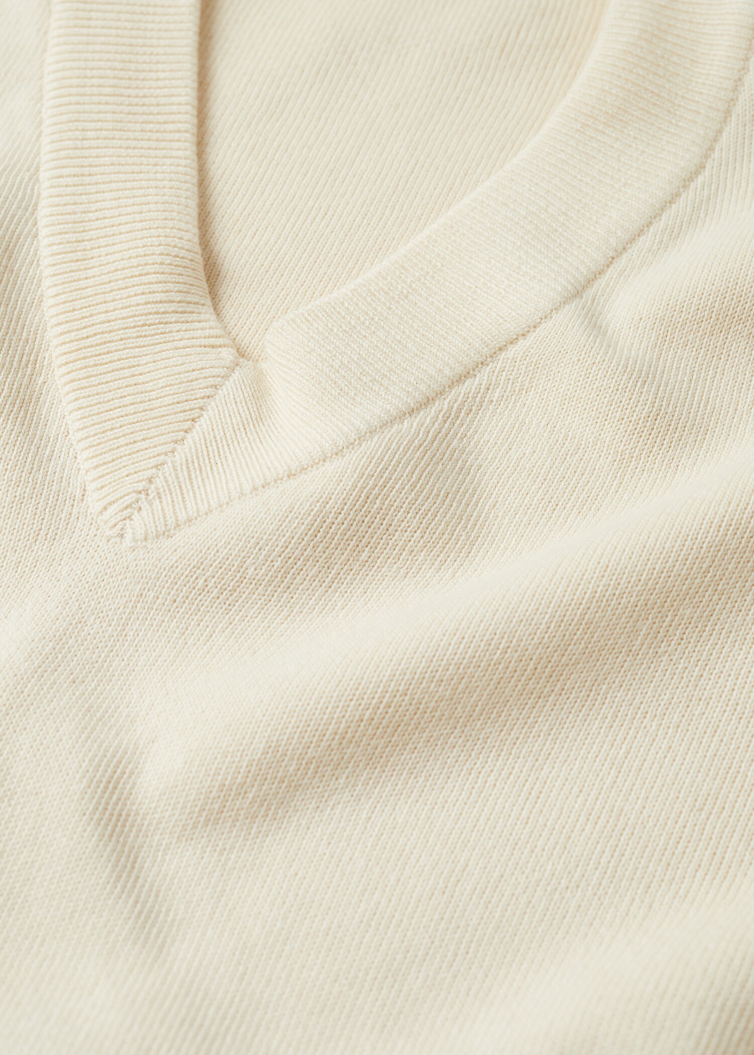 Jersey algodón cuello pico - Detalle del artículo 8