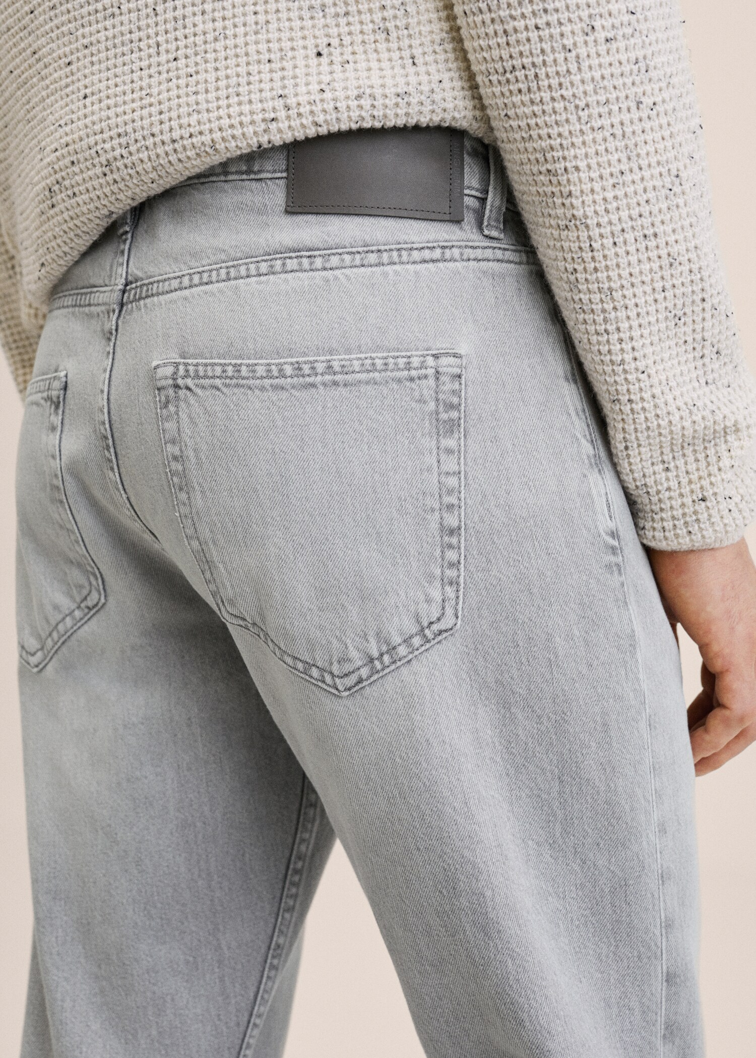 Ben tapered cropped jeans - Details of the article 3