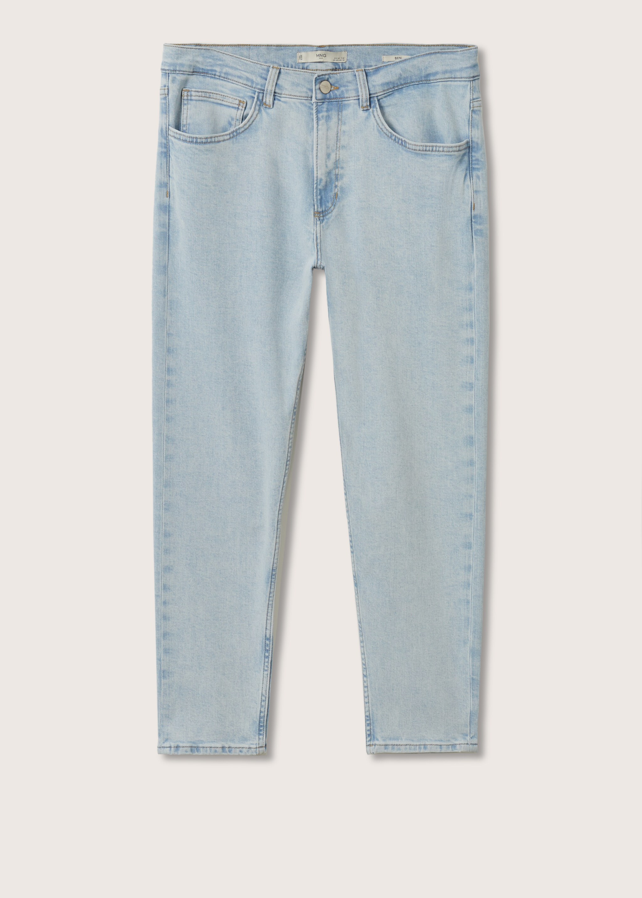 Ben tapered cropped jeans - Article without model