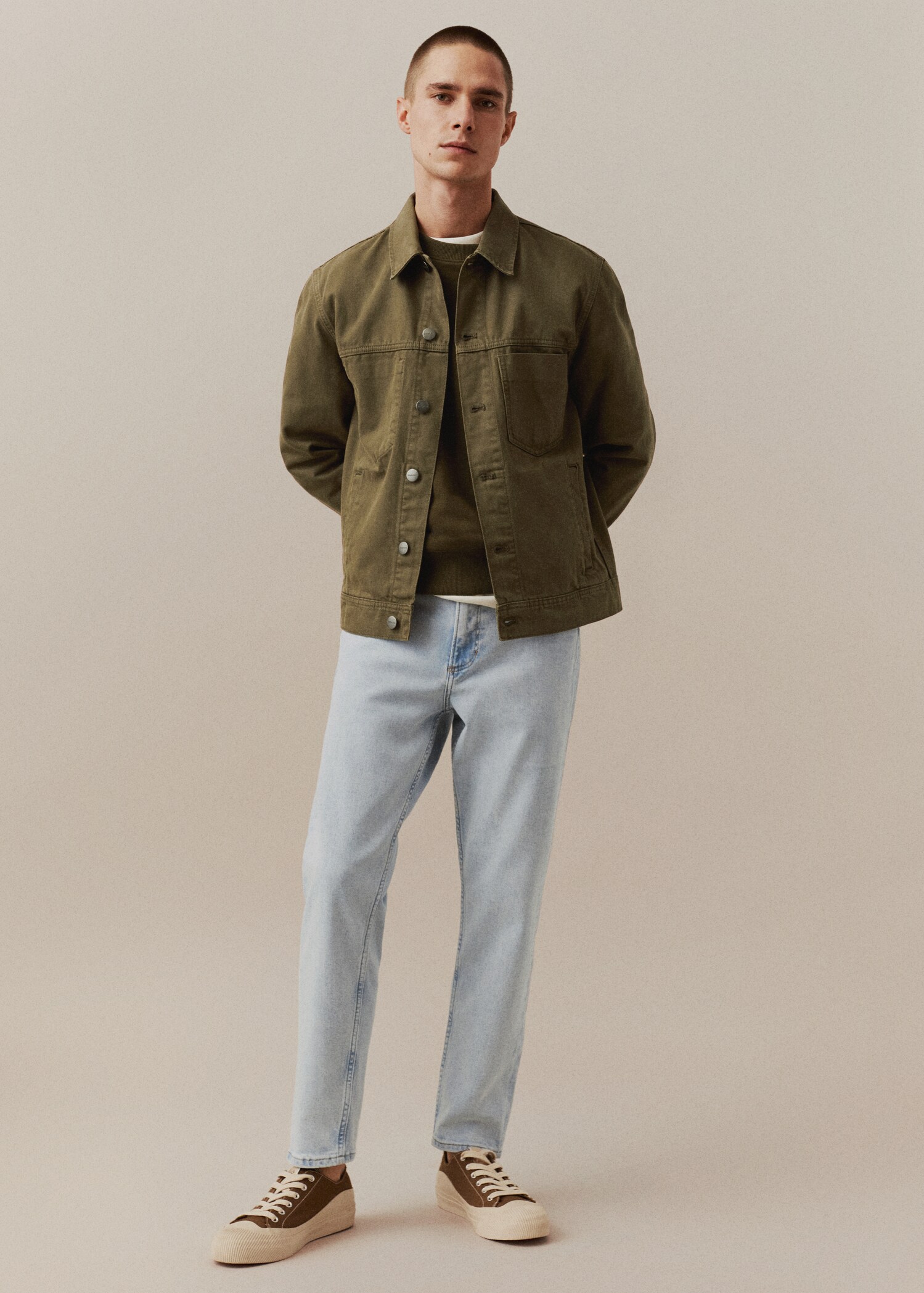 Ben tapered cropped jeans - Details of the article 5