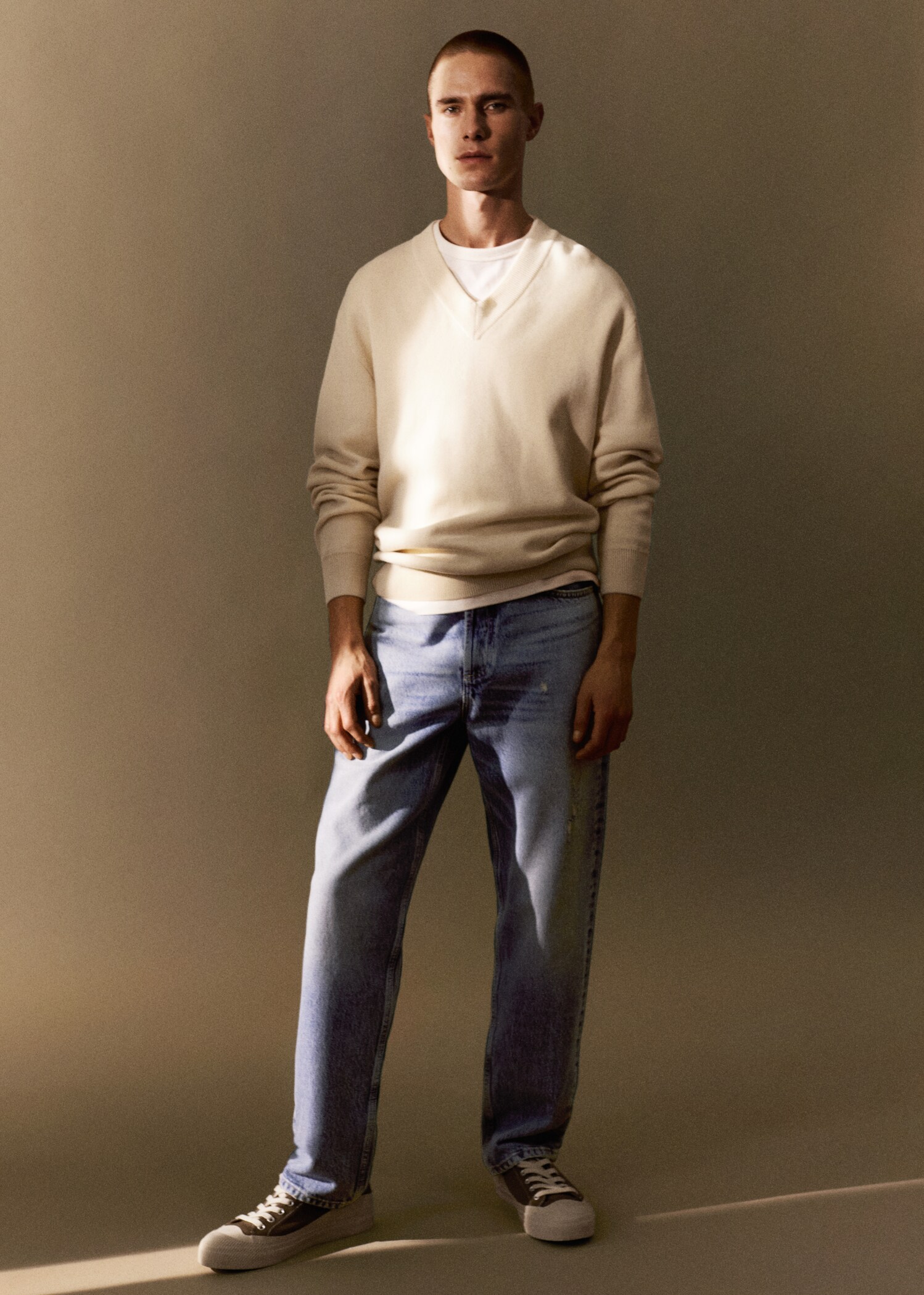 Jeans med revor straight-fit - Detaljer om artikeln 9