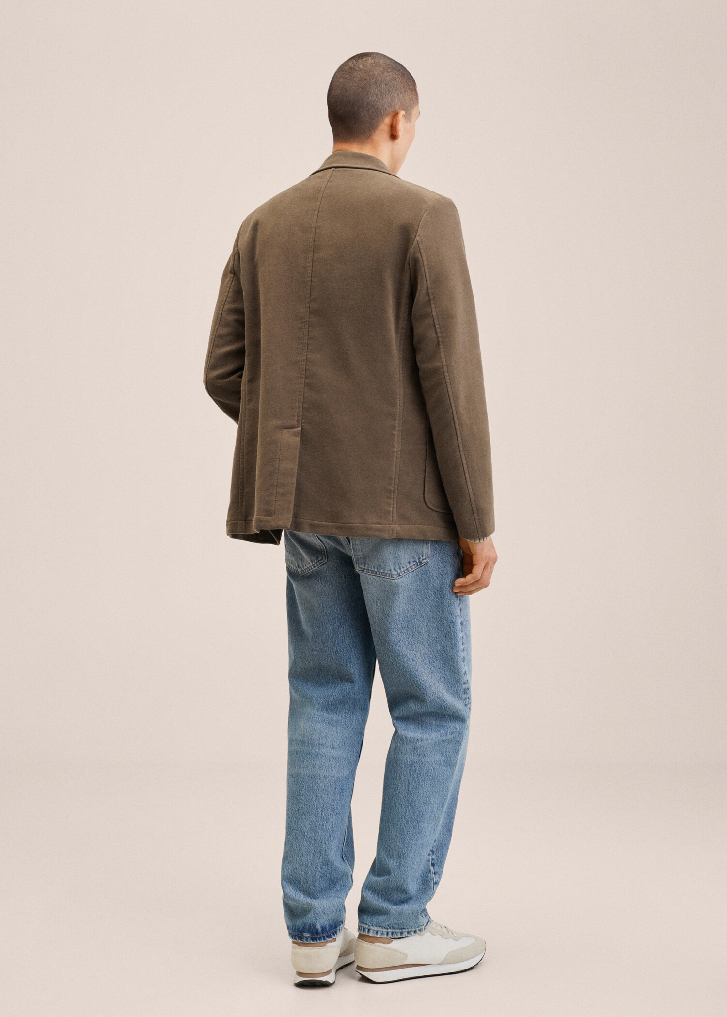 Jeans med revor straight-fit - Artikelns baksida