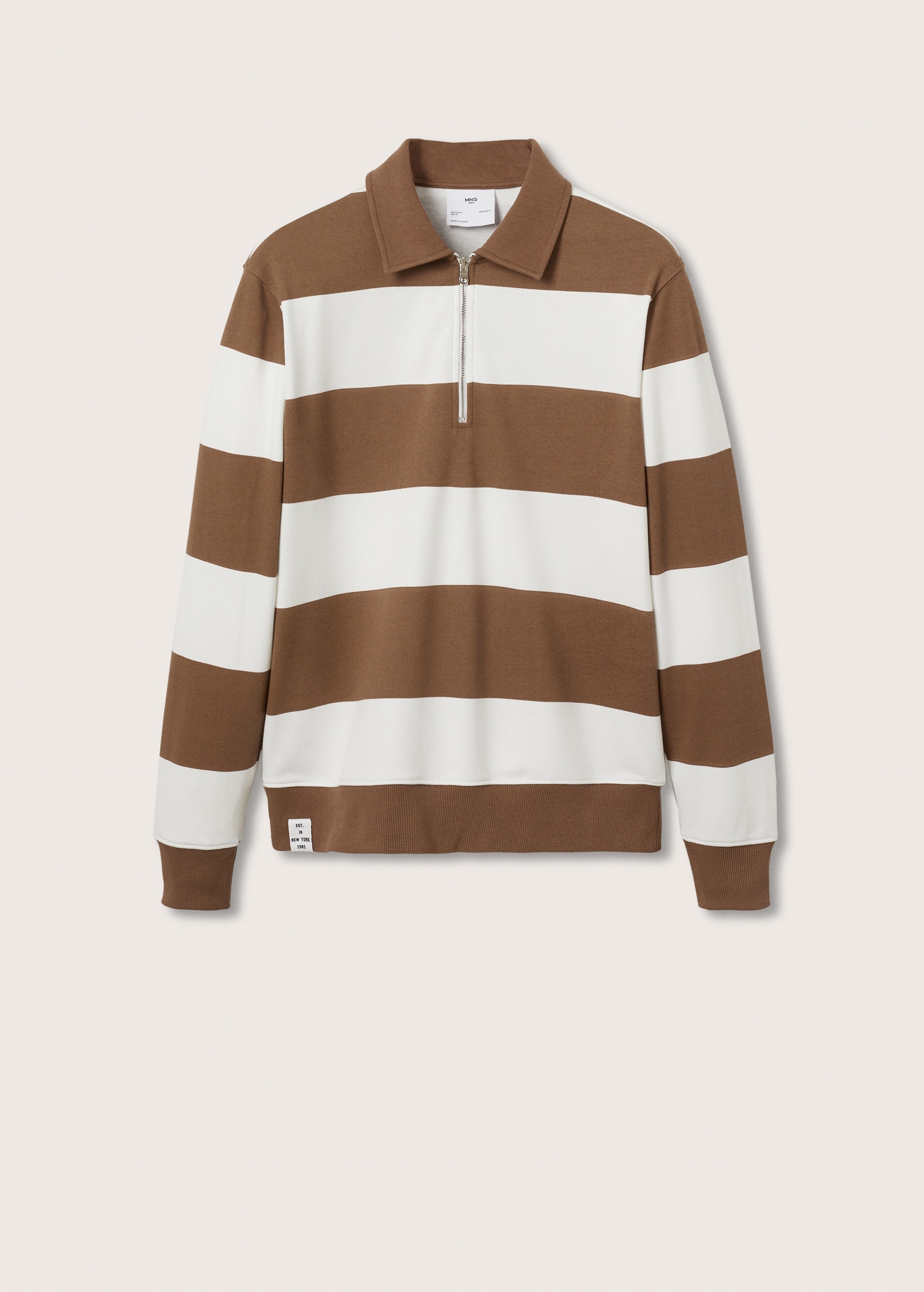 Sudadera polo rayas - Artículo sin modelo