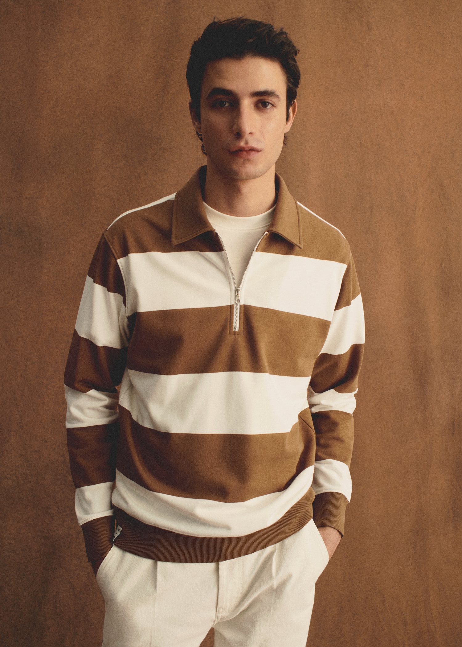 Sudadera polo rayas - Detalle del artículo 5