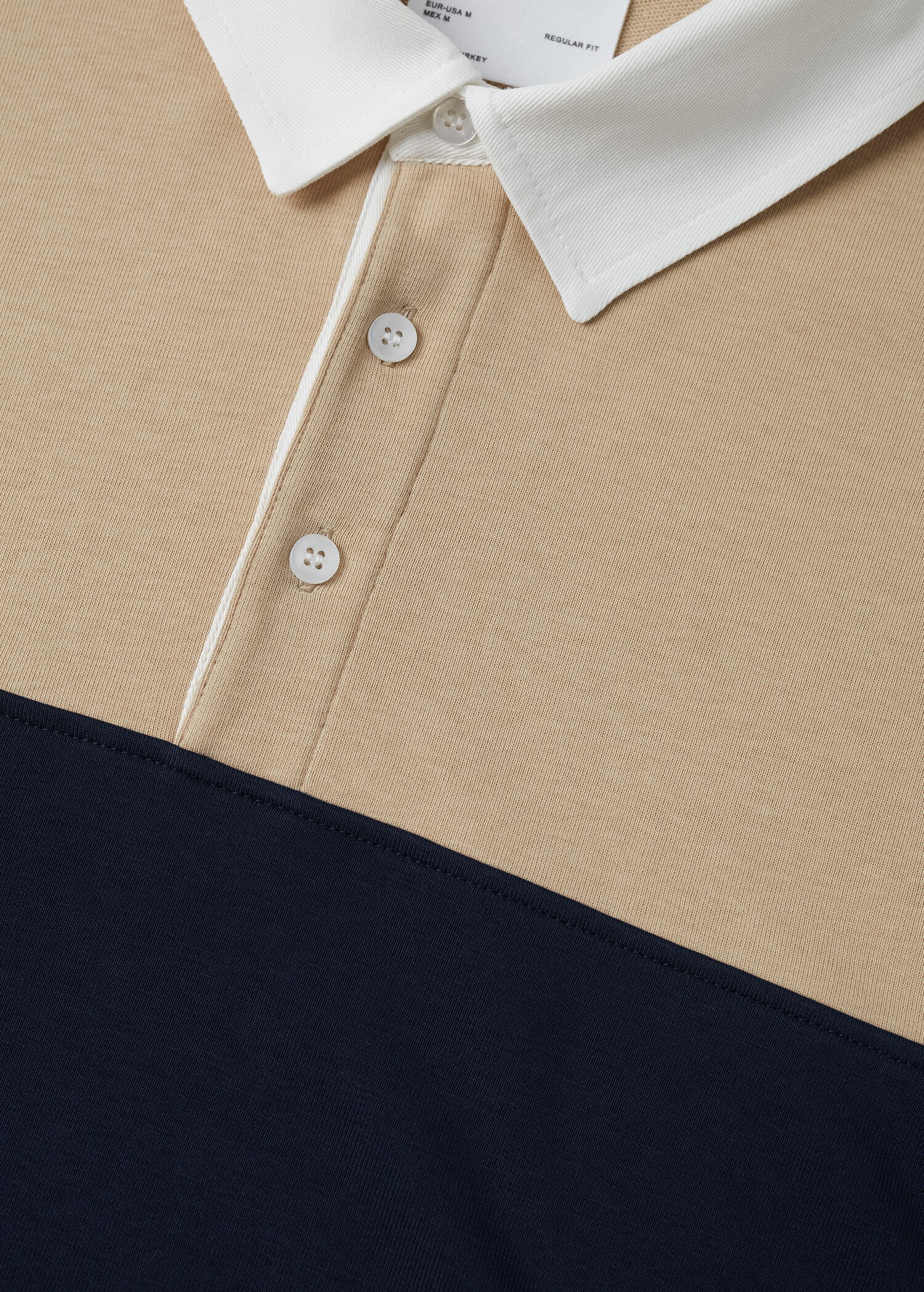 Polo algodón color block - Detalle del artículo 8