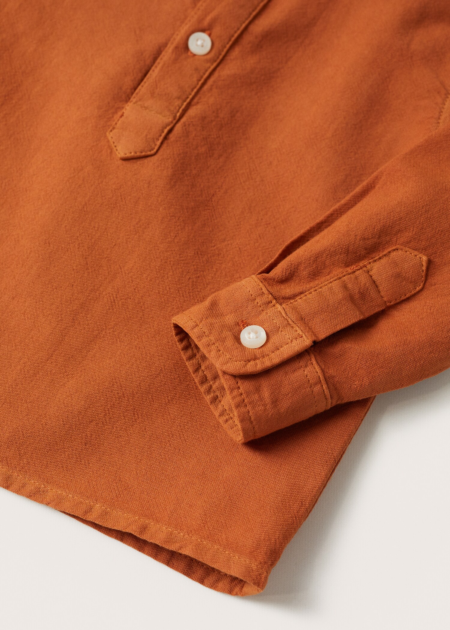 Camisa regular fit de algodão - Pormenor do artigo 7