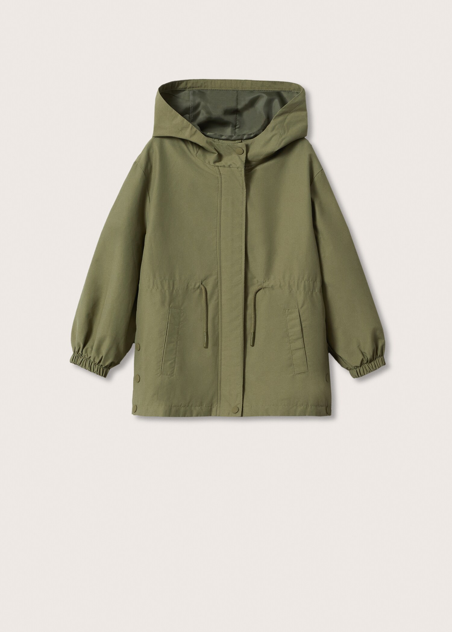 Parka tasche cappuccio - Articolo senza modello