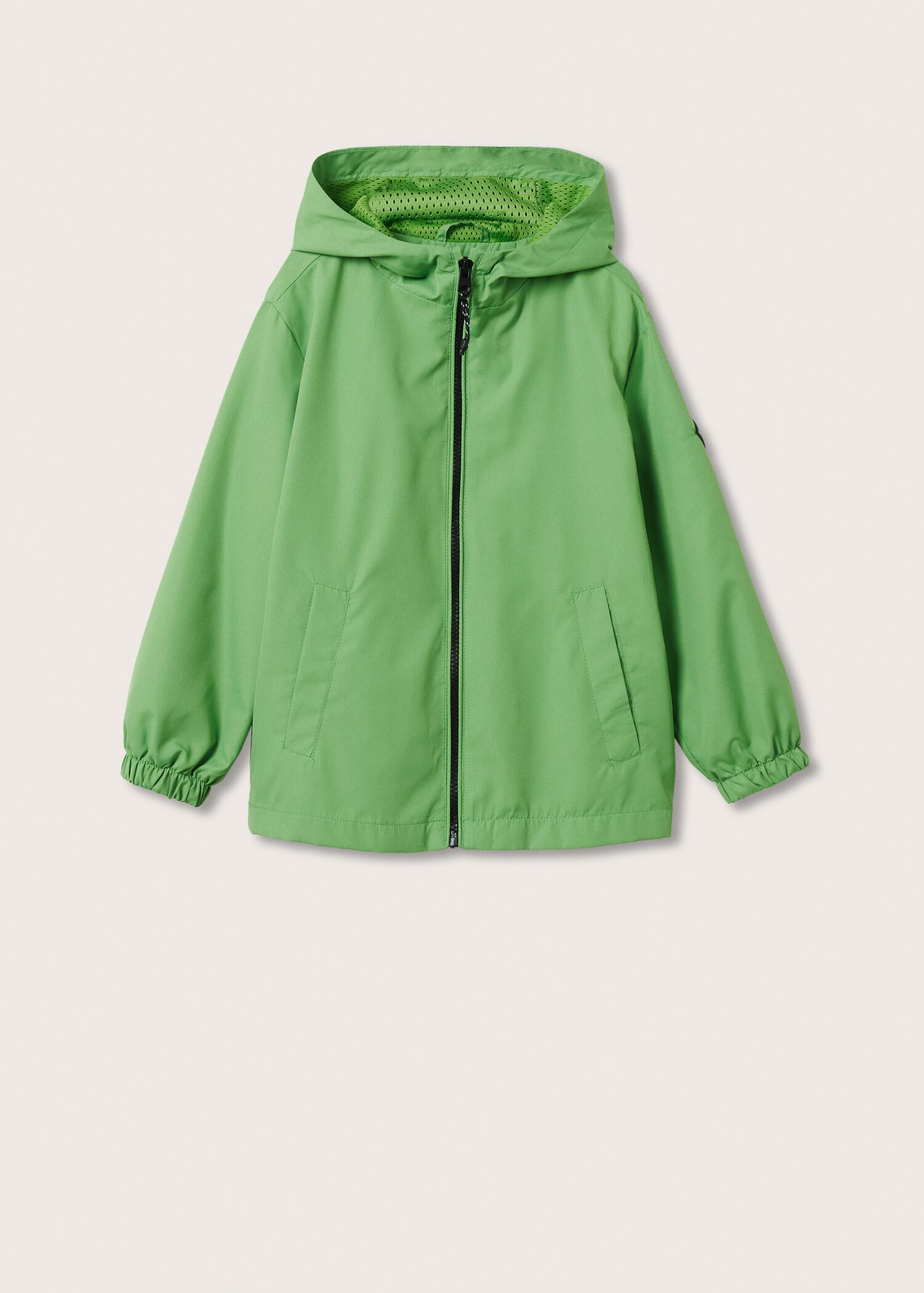 Hooded windbreaker jacket - Article without model