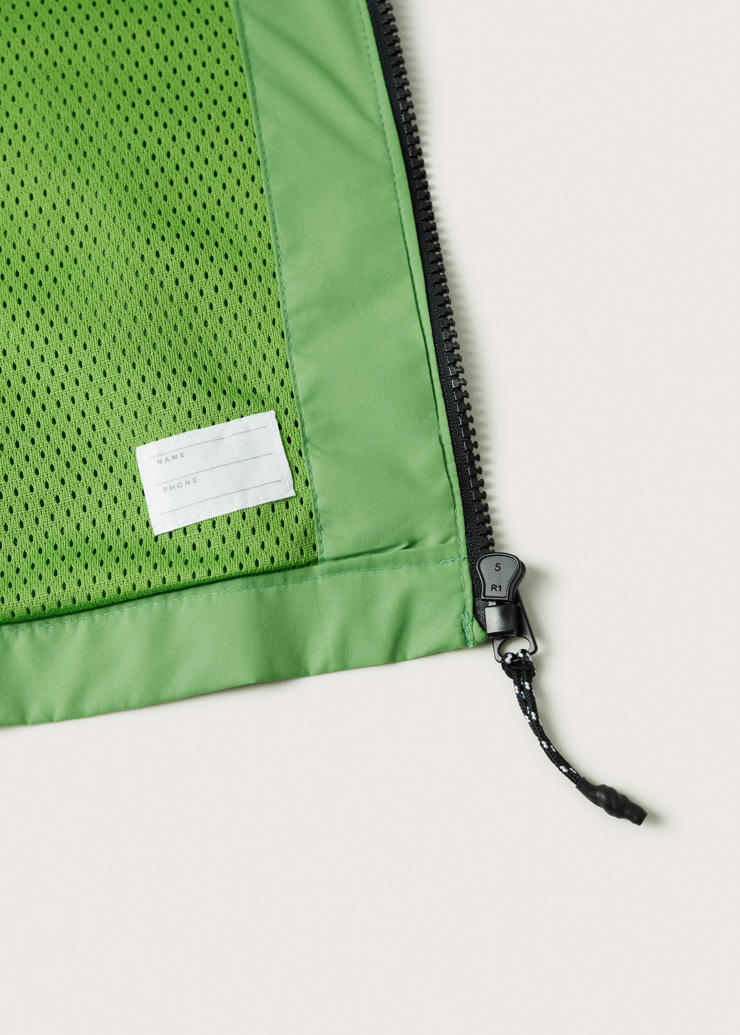 Hooded windbreaker jacket - Details of the article 8