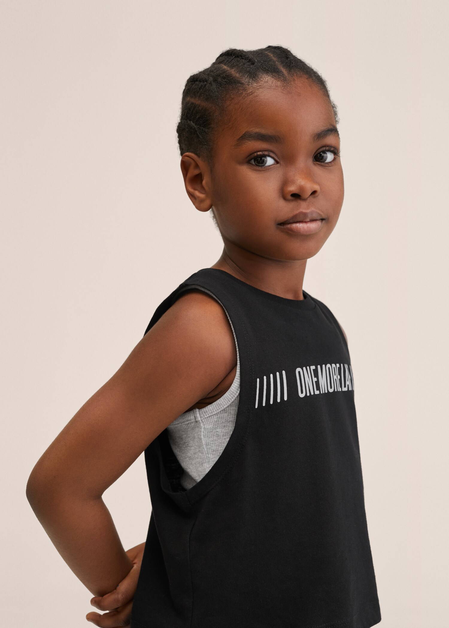 Camiseta crop mensaje - Detalle del artículo 2