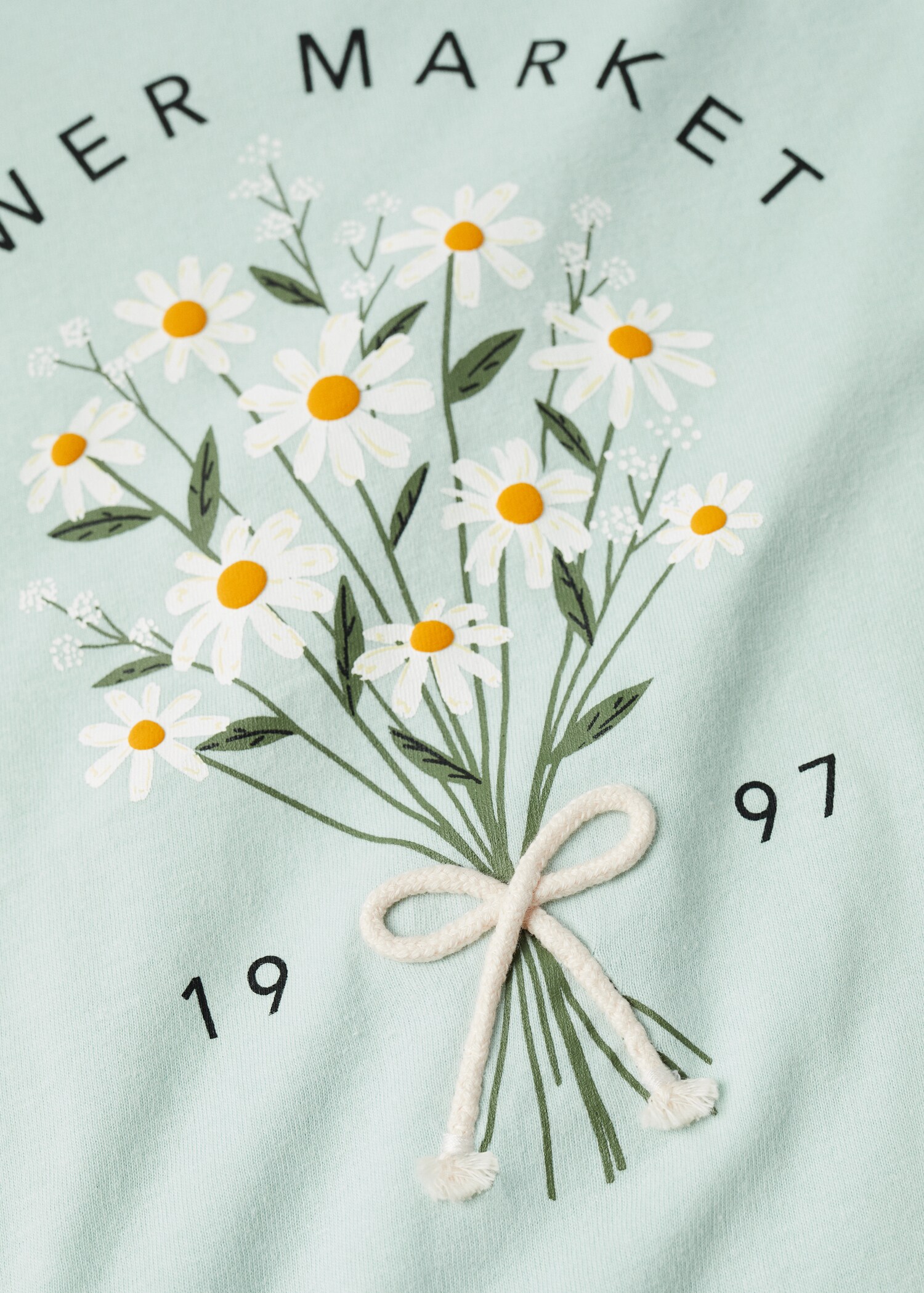 Floral cotton t-shirt - Details of the article 8