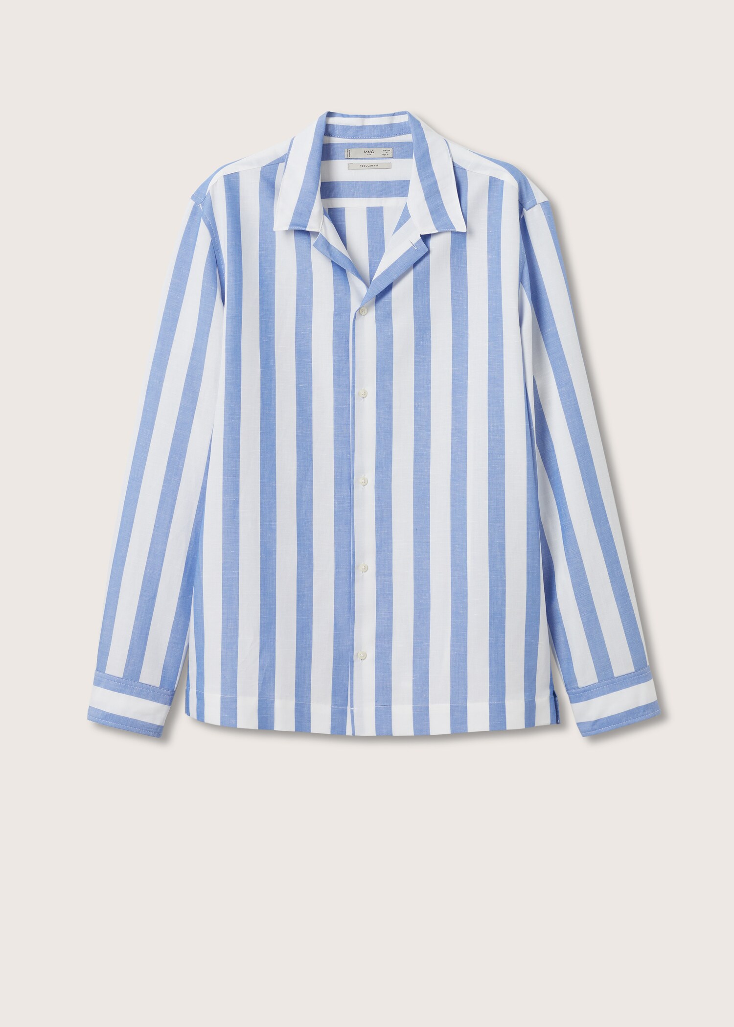 Striped bowling fluid shirt - Article without model