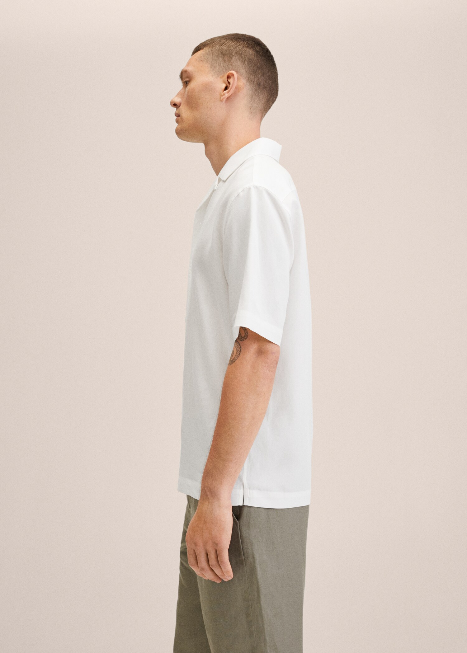 Camisa lyocell lino bowling - Detalle del artículo 2