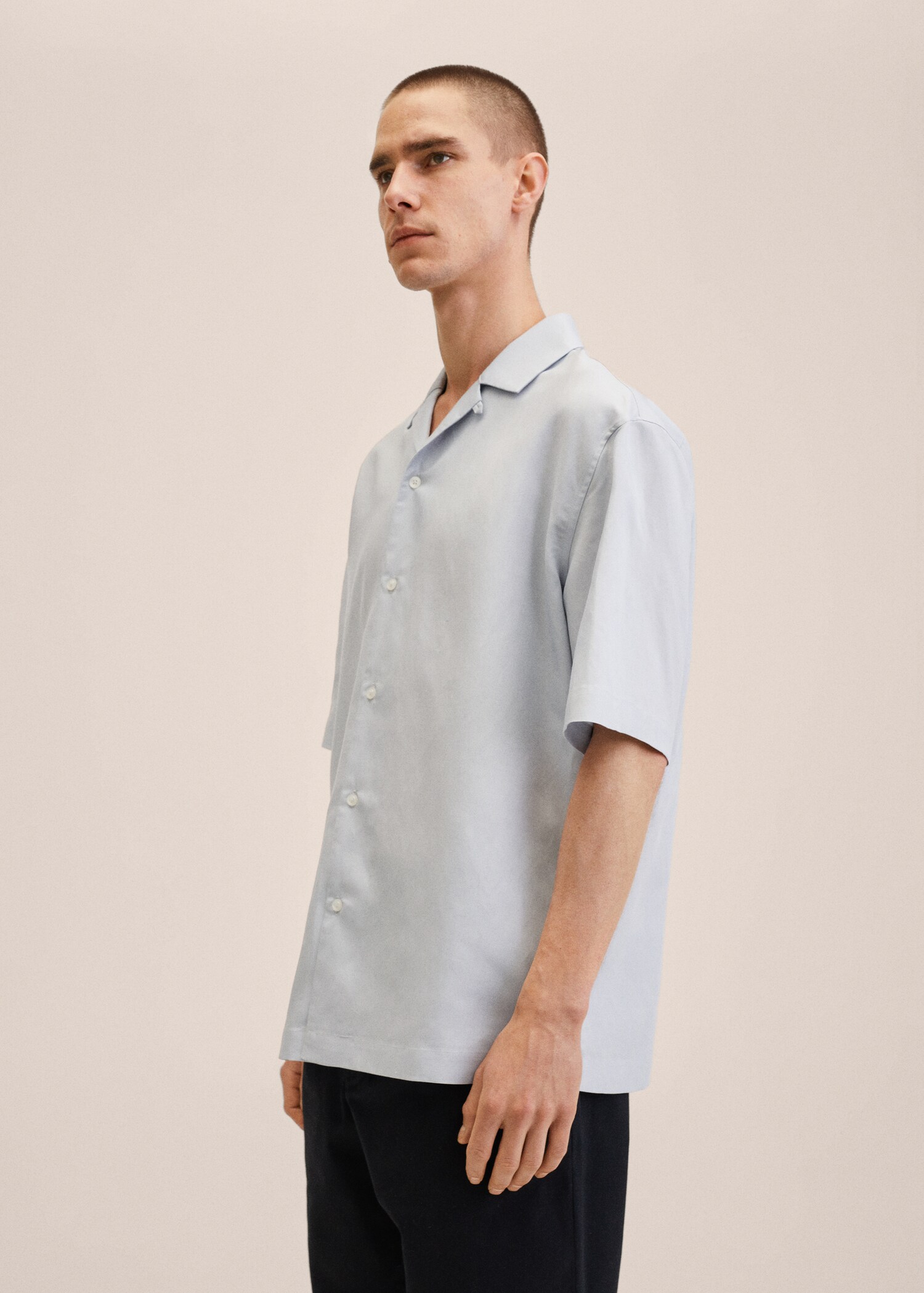 Camisa lyocell lino bowling - Detalle del artículo 2