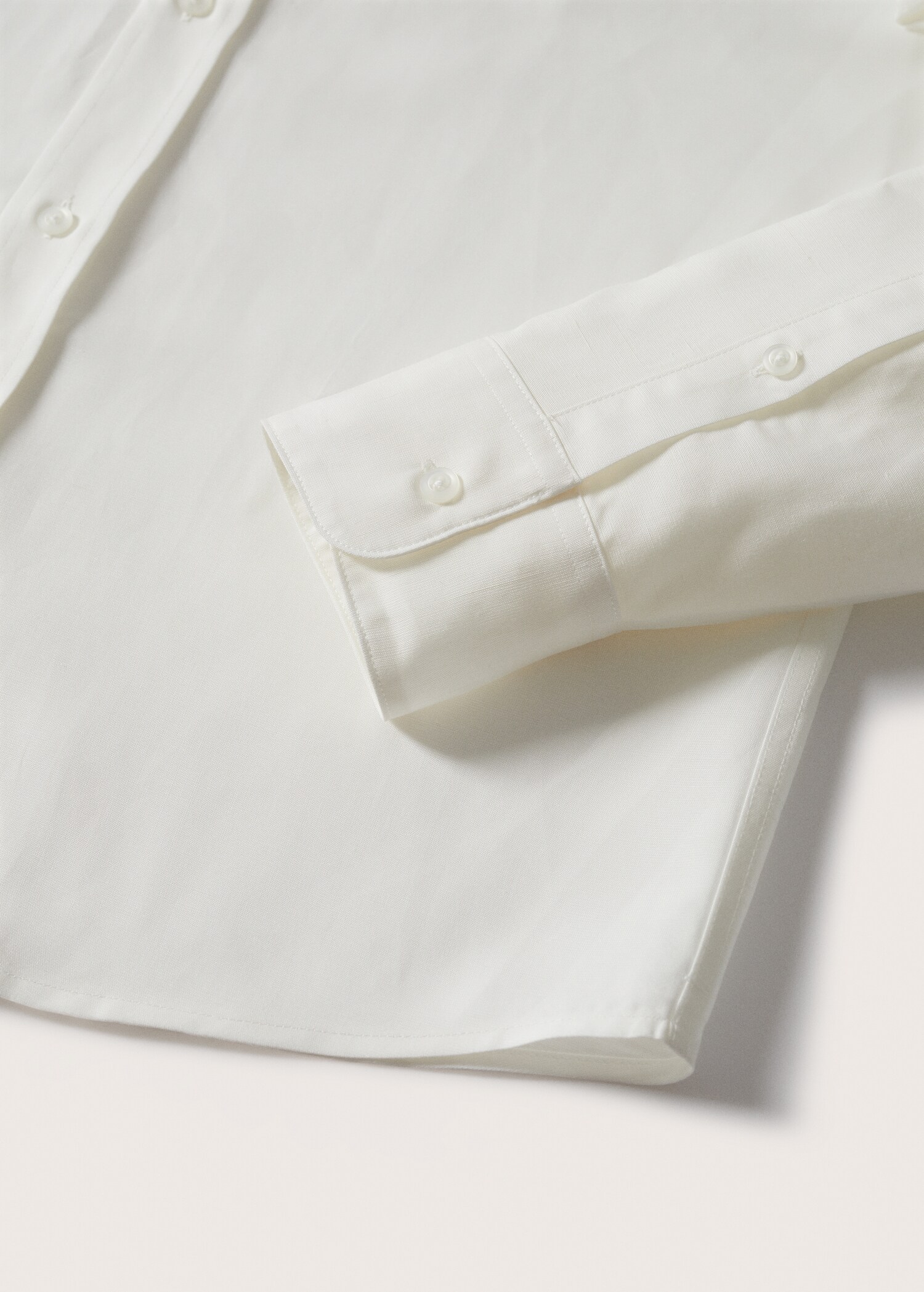 Camisa lyocell lino bolsillo - Detalle del artículo 7