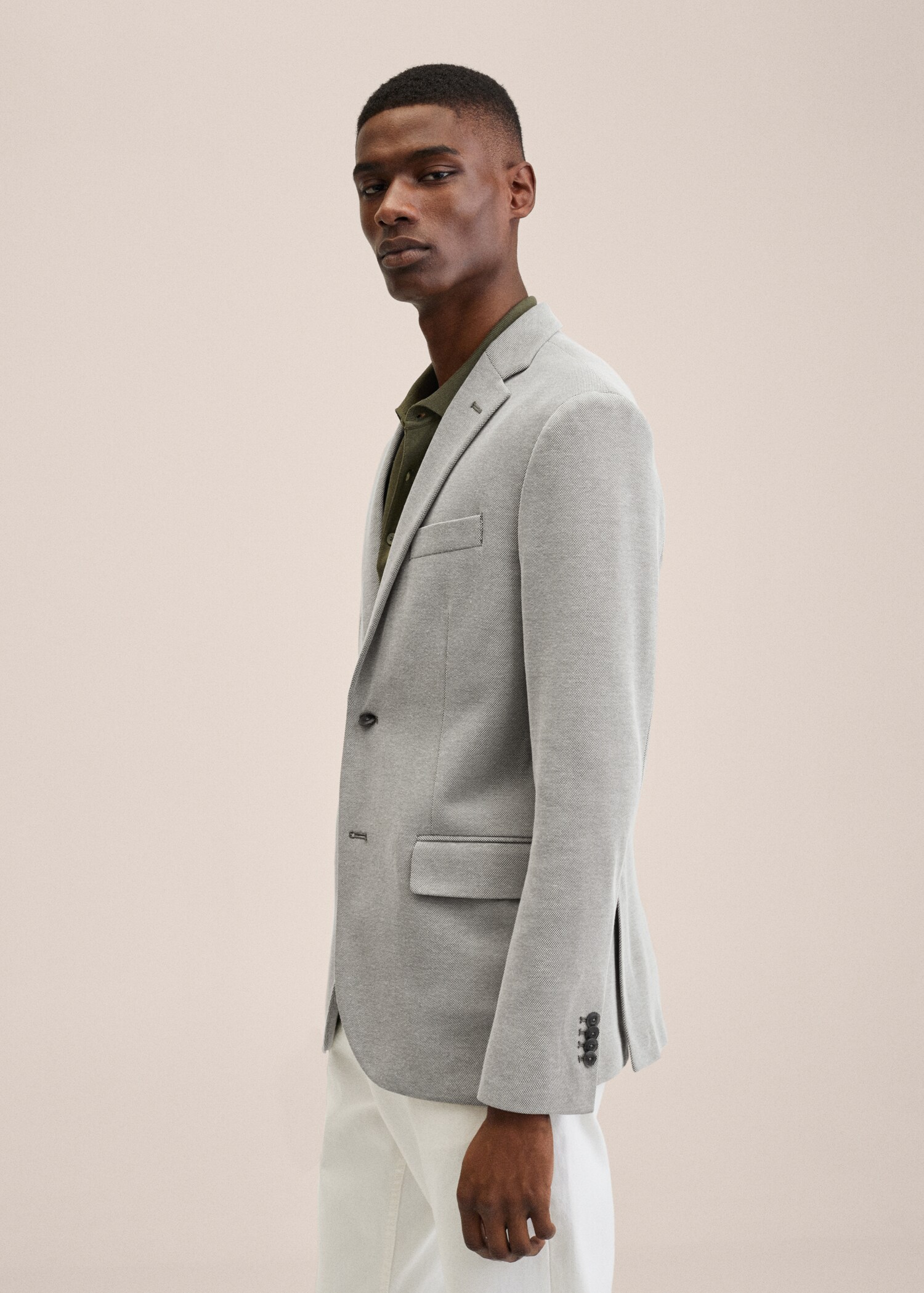 Americana slim fit microestructura - Detalle del artículo 2