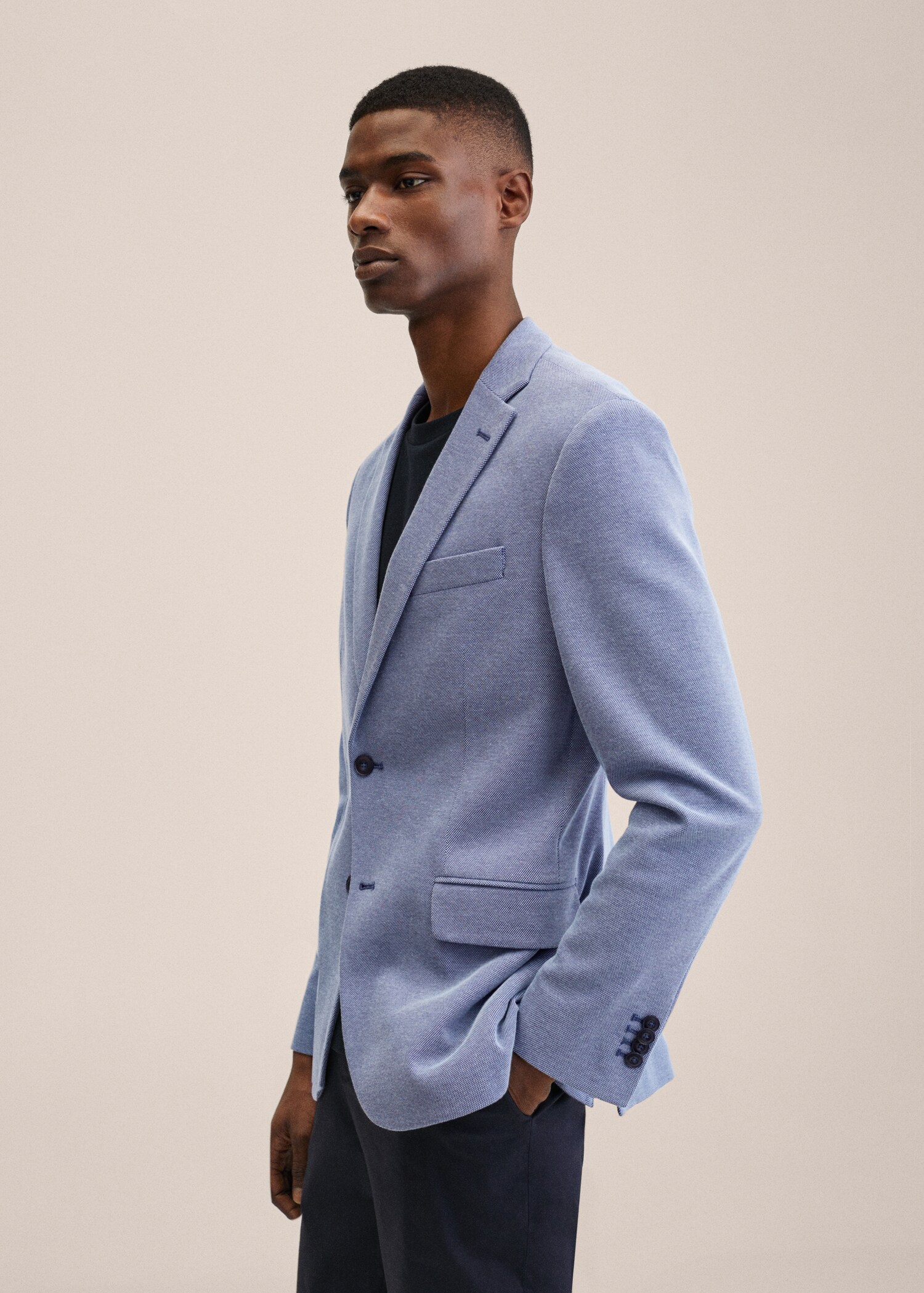 Americana slim fit microestructura - Detalle del artículo 2