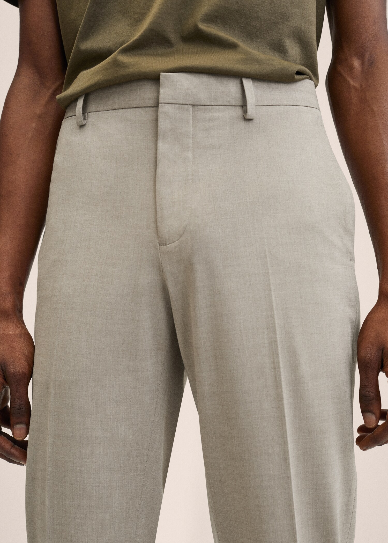 Pantalón traje super slim fit - Detalle del artículo 1