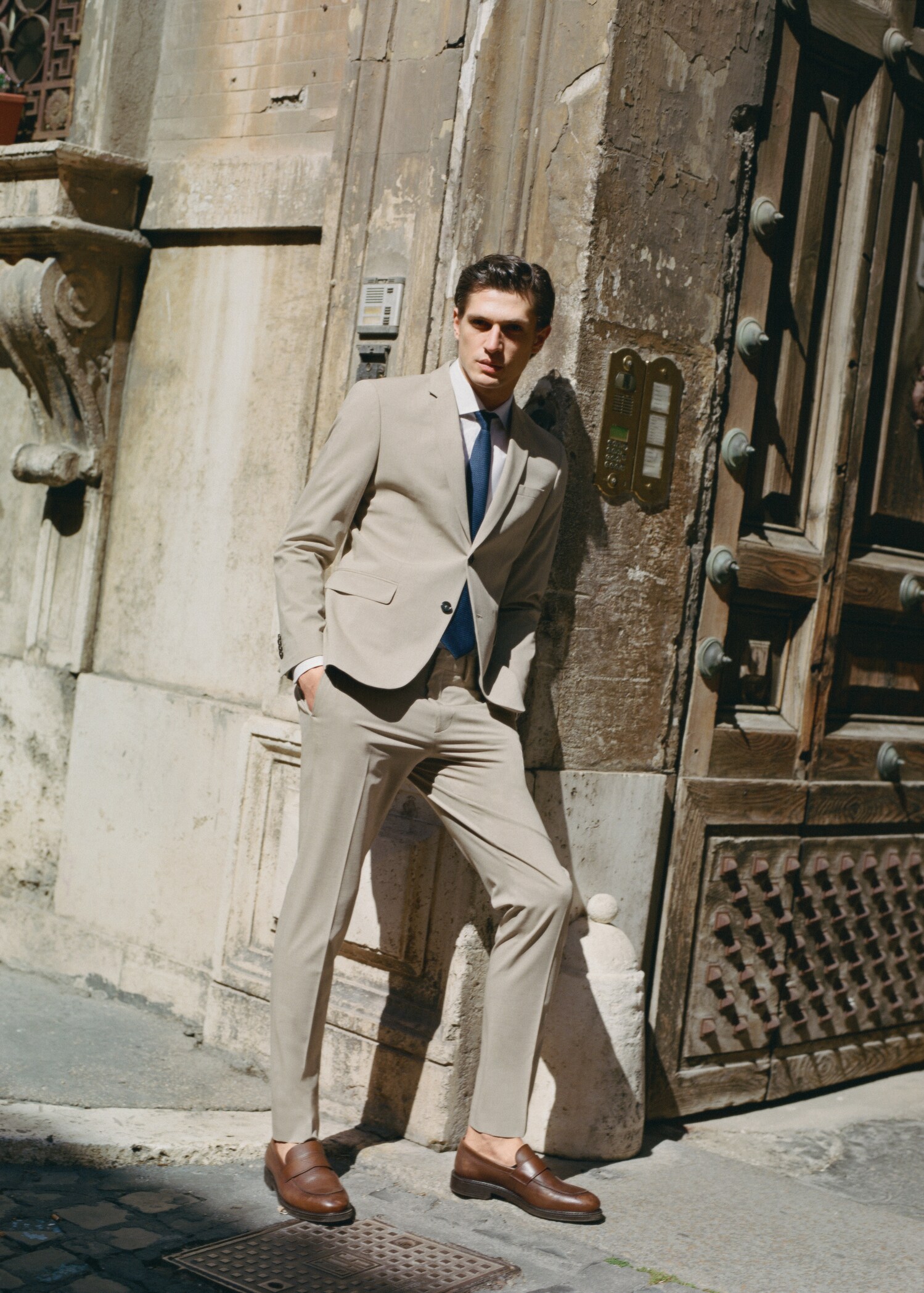 Pantalón traje super slim fit - Detalle del artículo 6