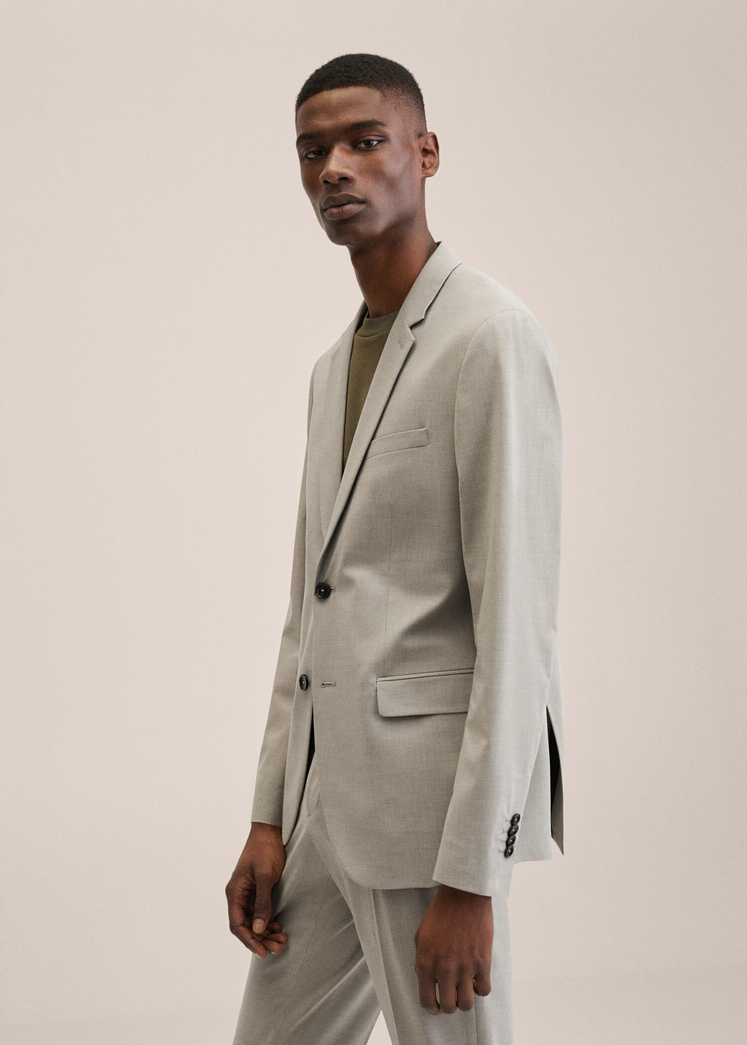 Oblekové sako super slim fit - Detail zboží 2