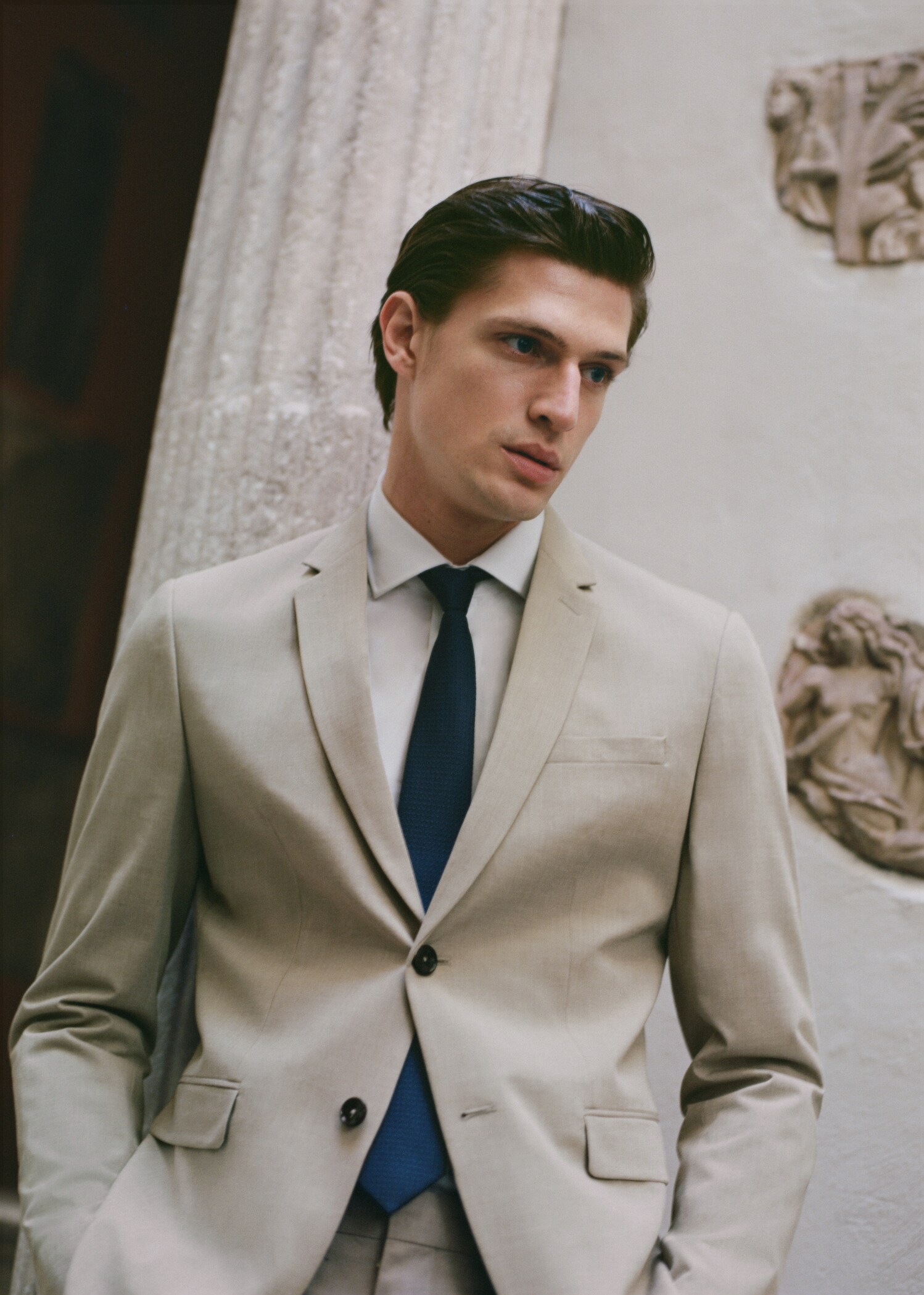 Oblekové sako super slim fit - Detail zboží 6