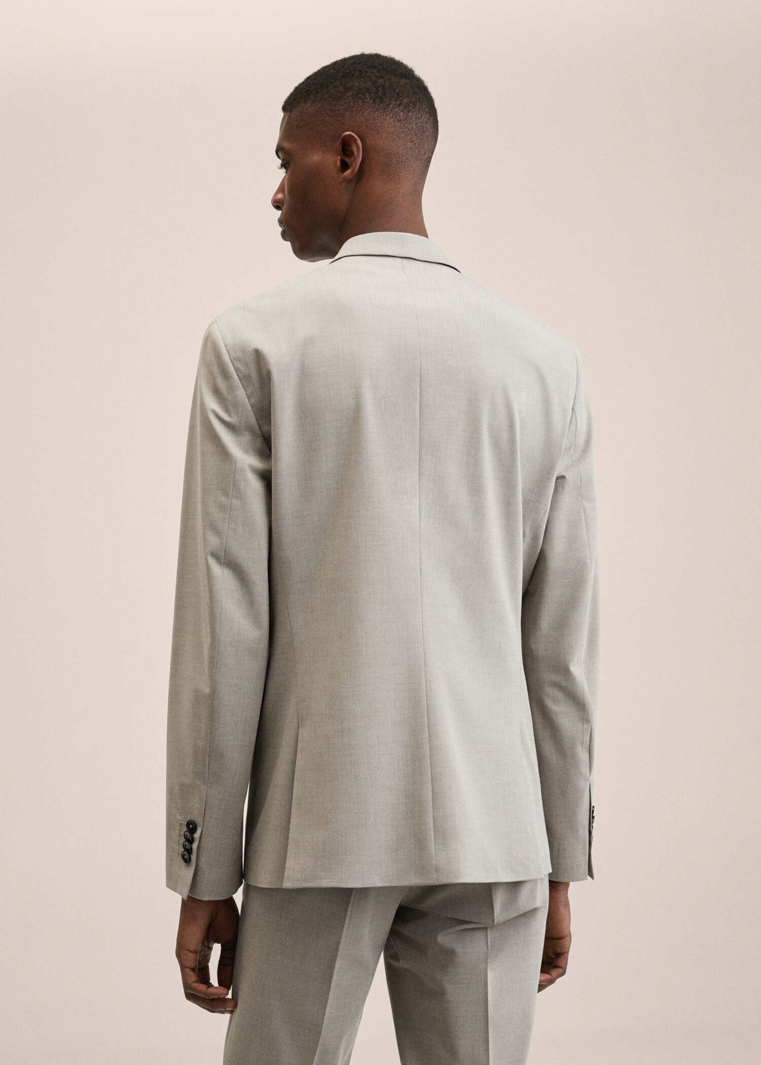 Oblekové sako super slim fit - Zadní strana zboží