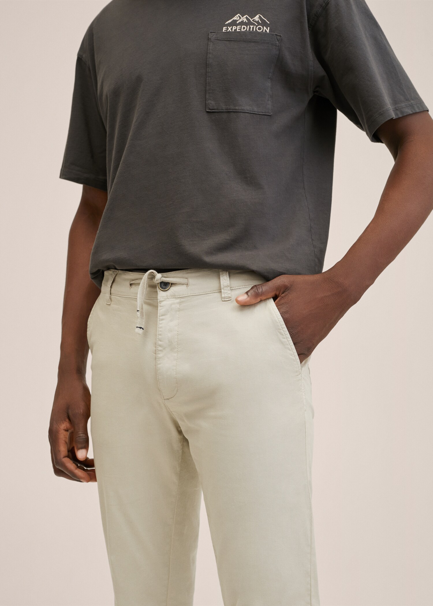 Pantalón slim fit algodón - Detalle del artículo 2