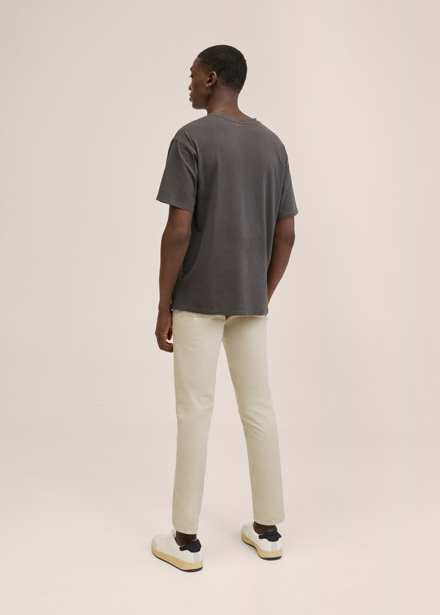 Pantalón slim fit algodón - Reverso del artículo