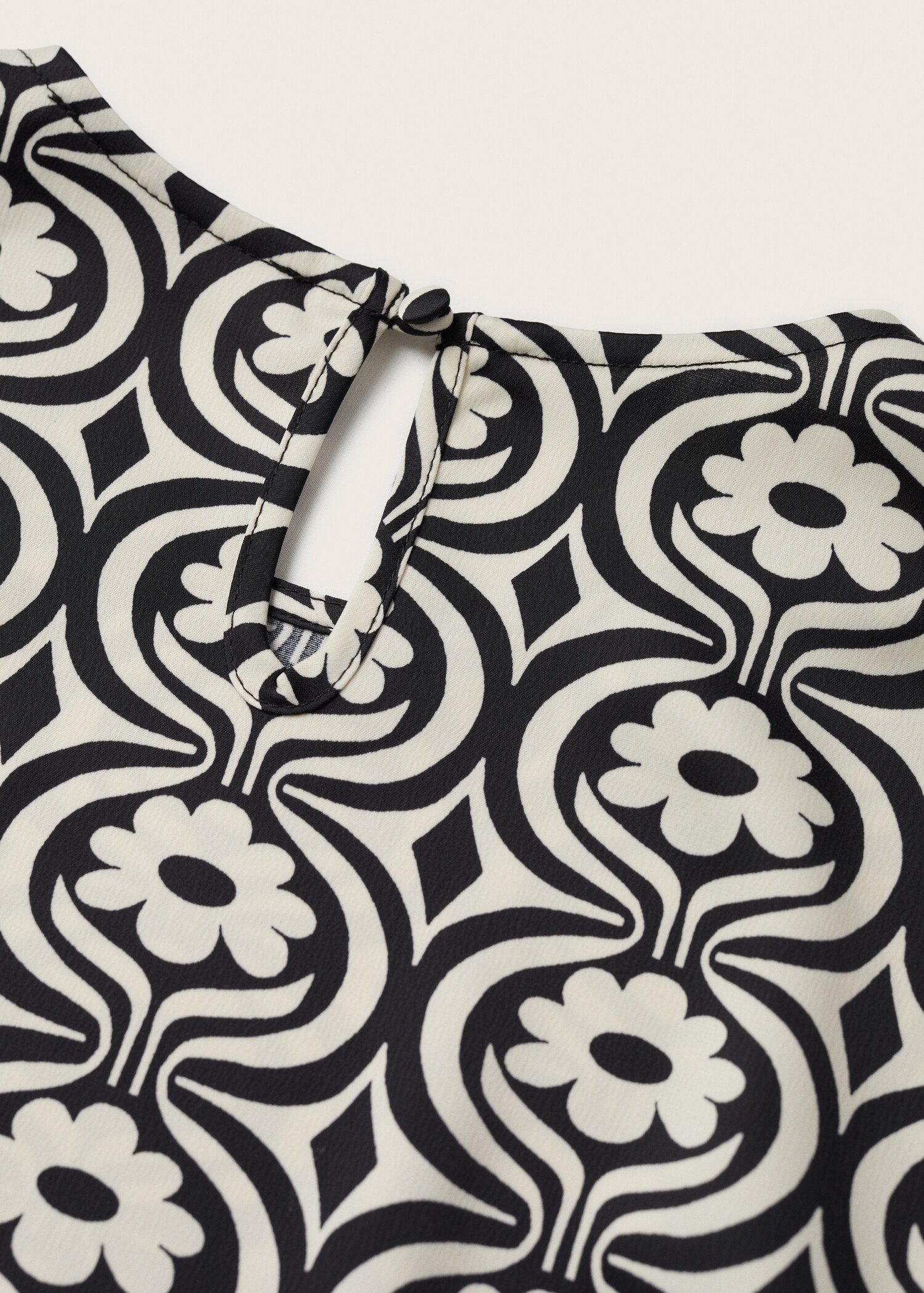 Vestido estampado retro - Detalle del artículo 8