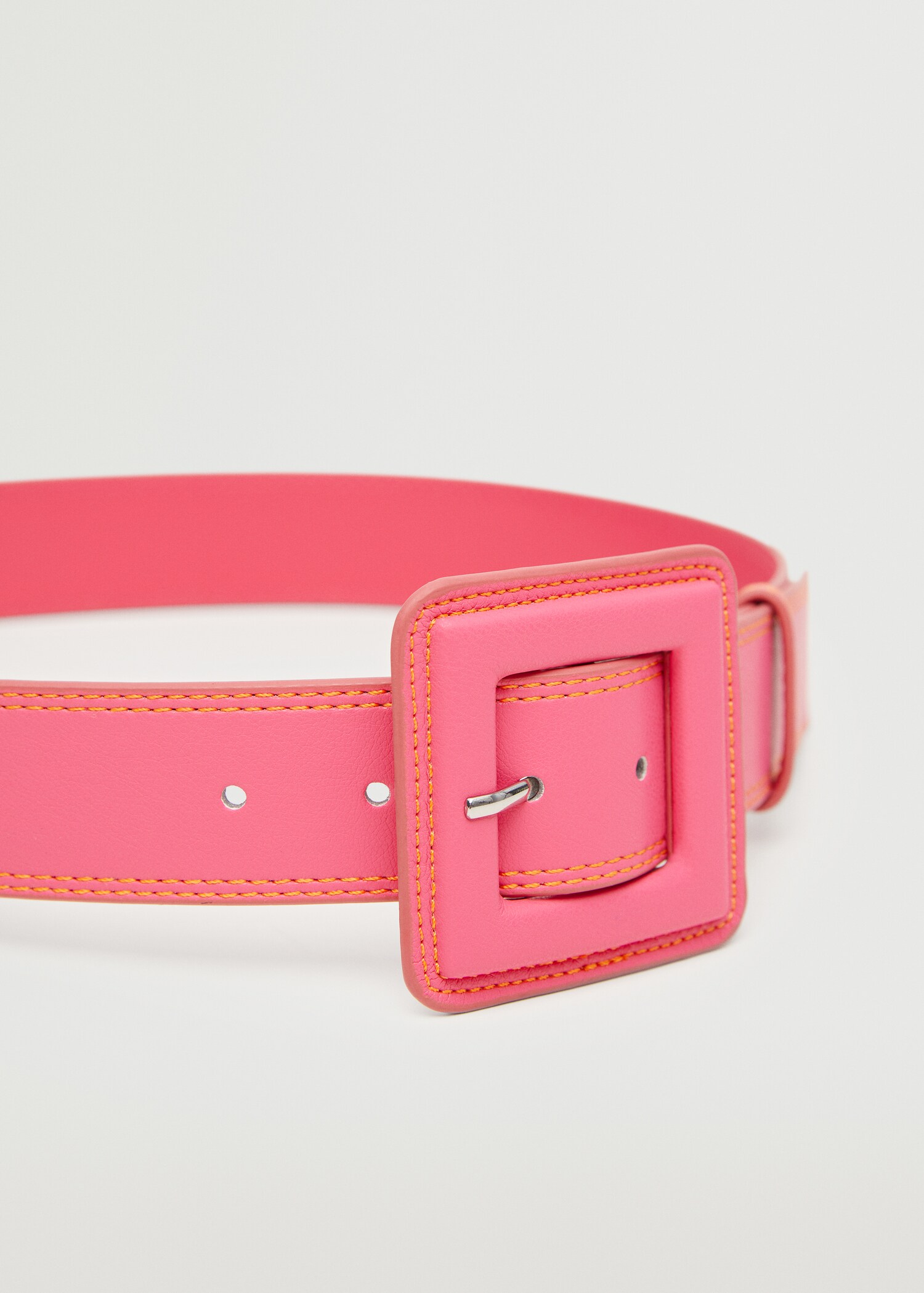 Square buckle belt - Medium plane