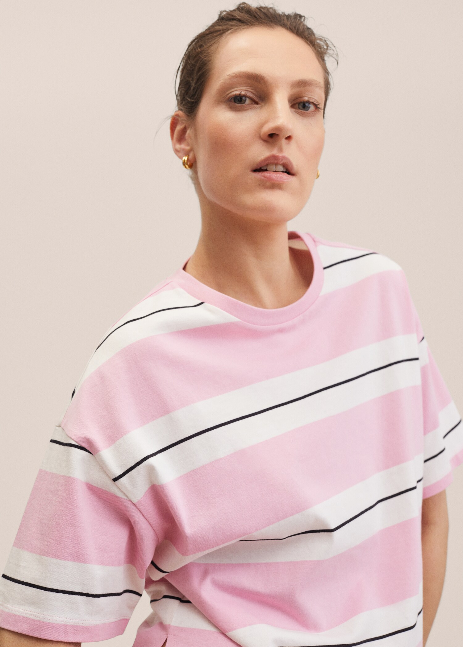 Camiseta algodón rayas - Detalle del artículo 1