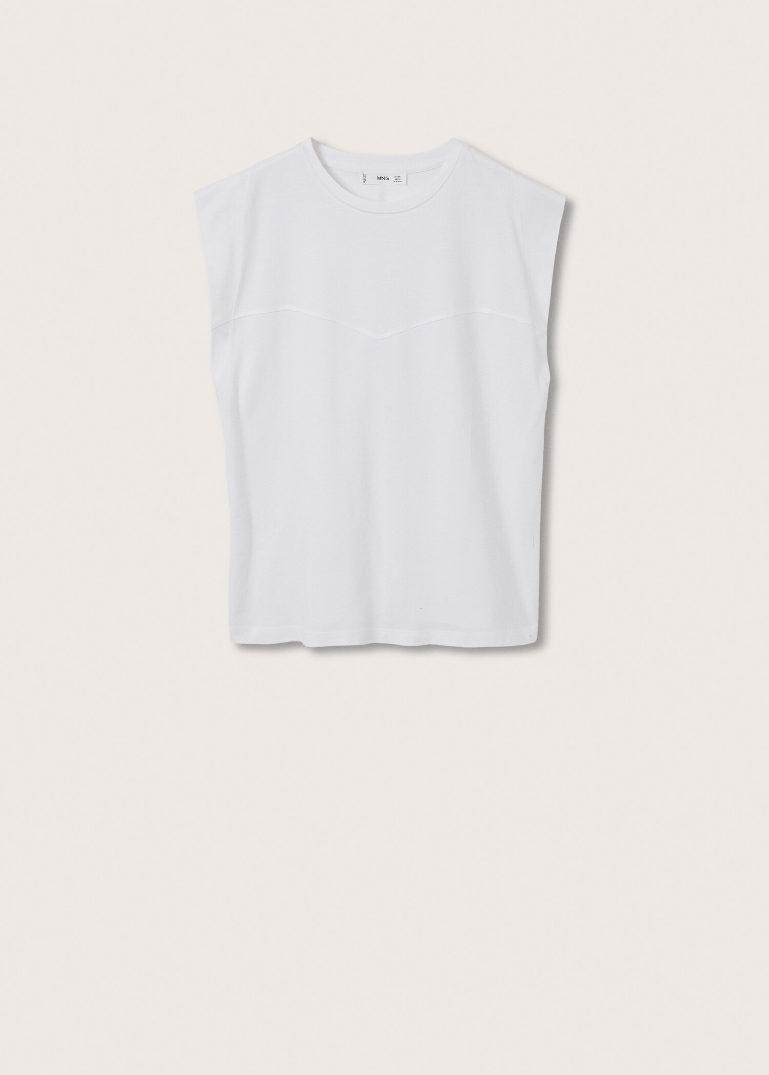Seam detail T-shirt - Article without model