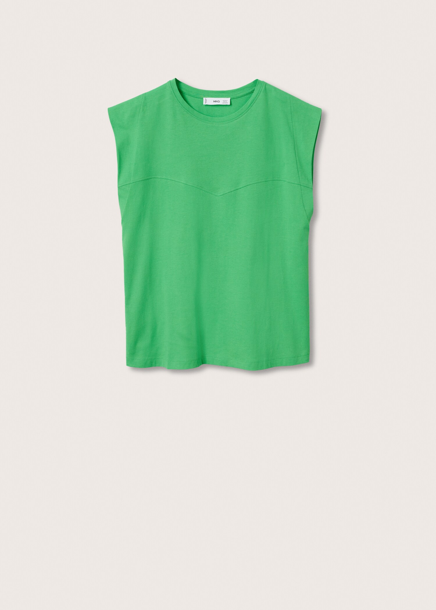 Seam detail T-shirt - Article without model