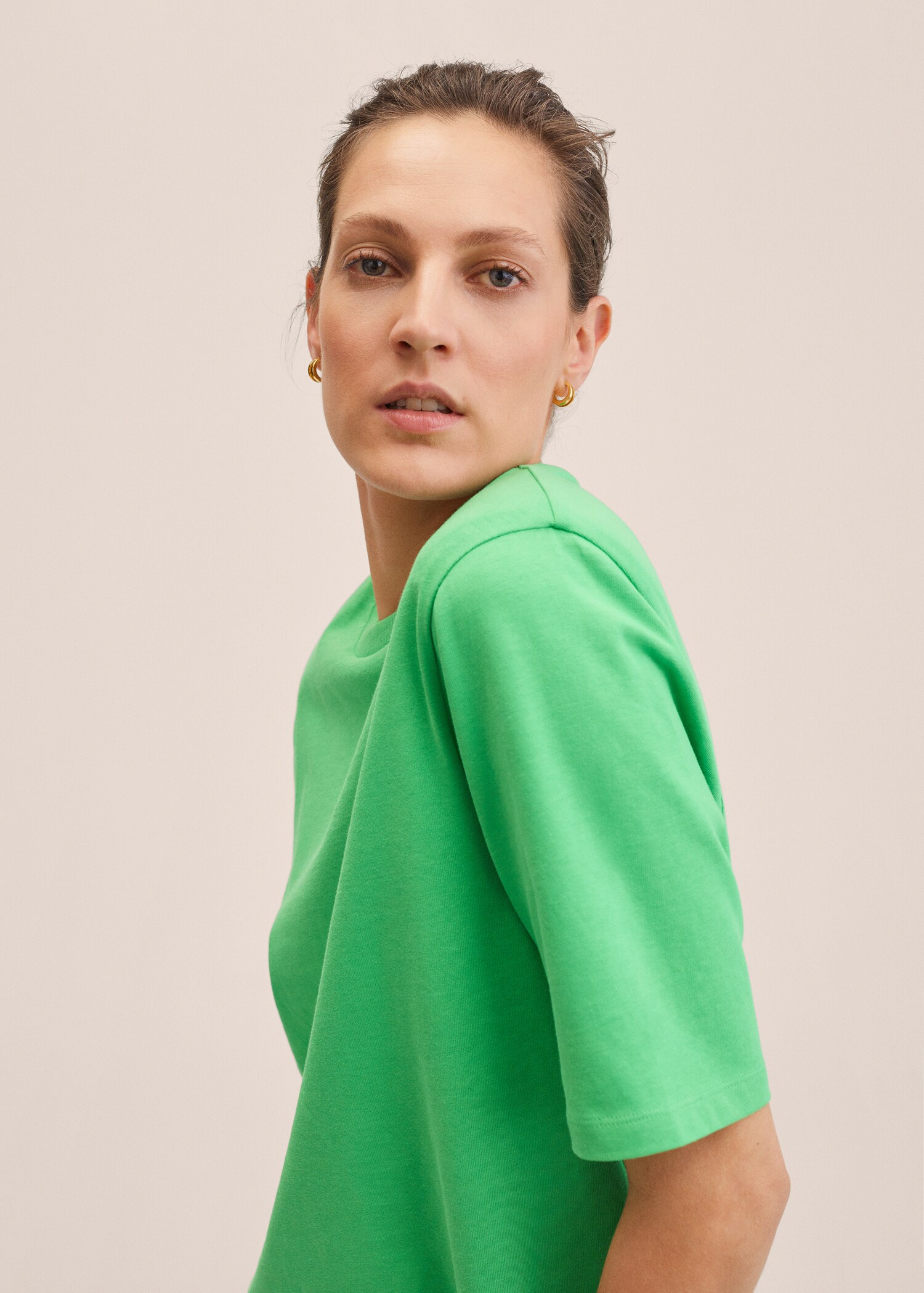 Premium cotton t-shirt - Details of the article 1