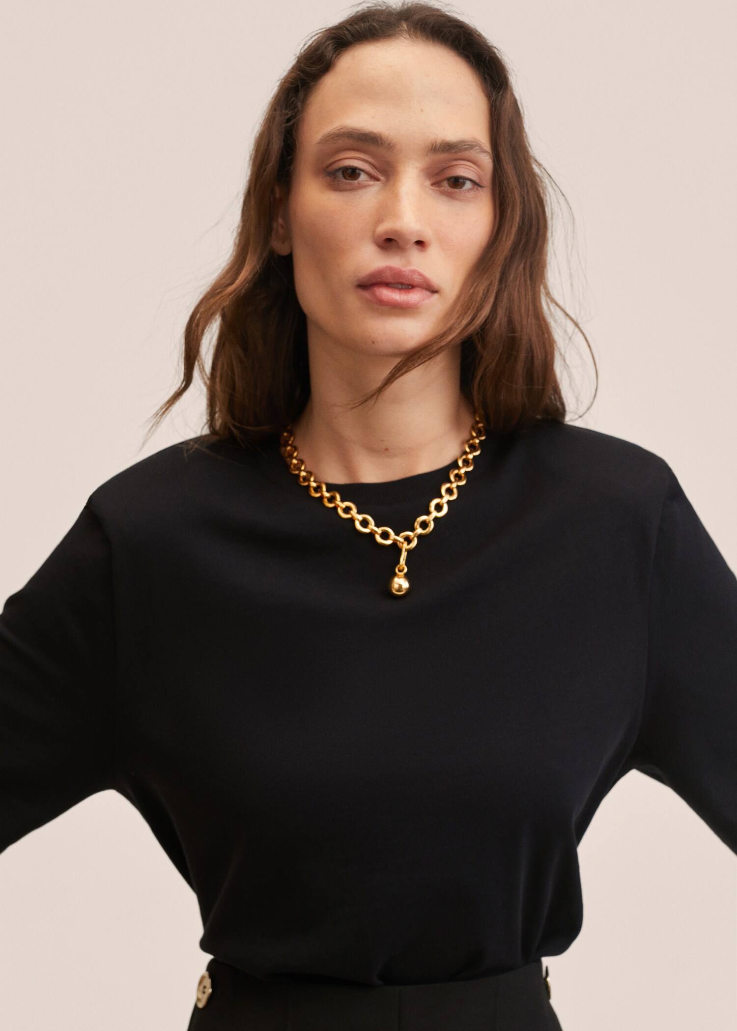 Premium cotton t-shirt - Details of the article 1