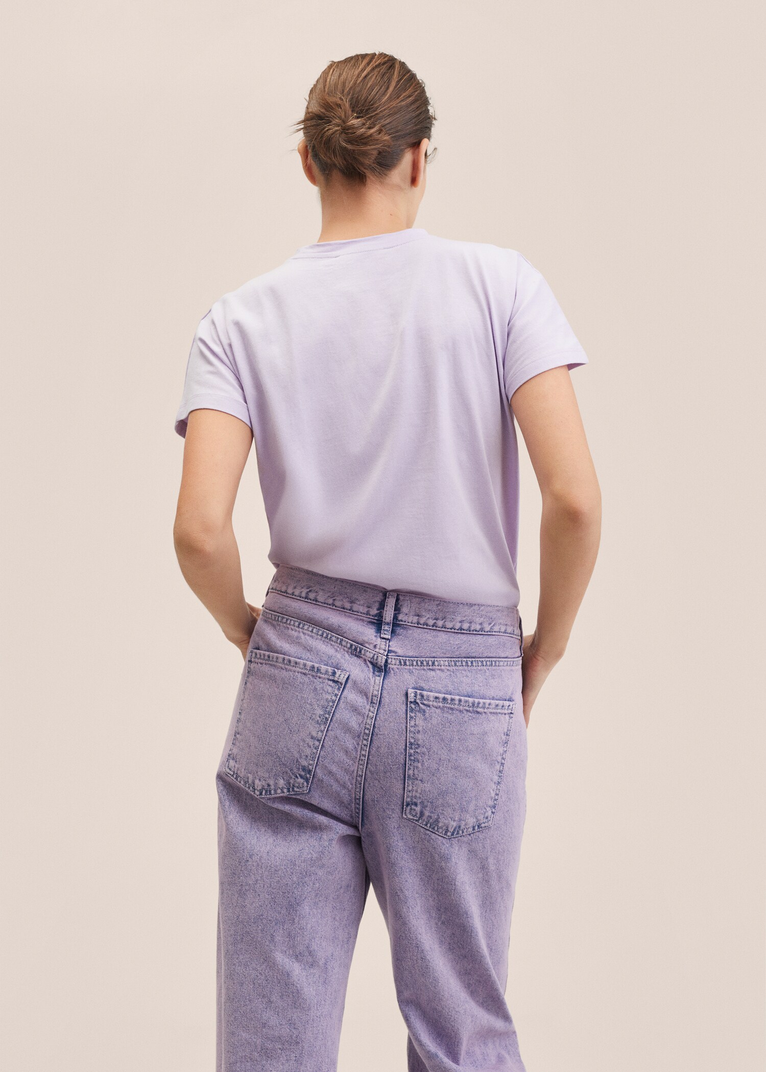Camiseta algodón estampada - Reverso del artículo
