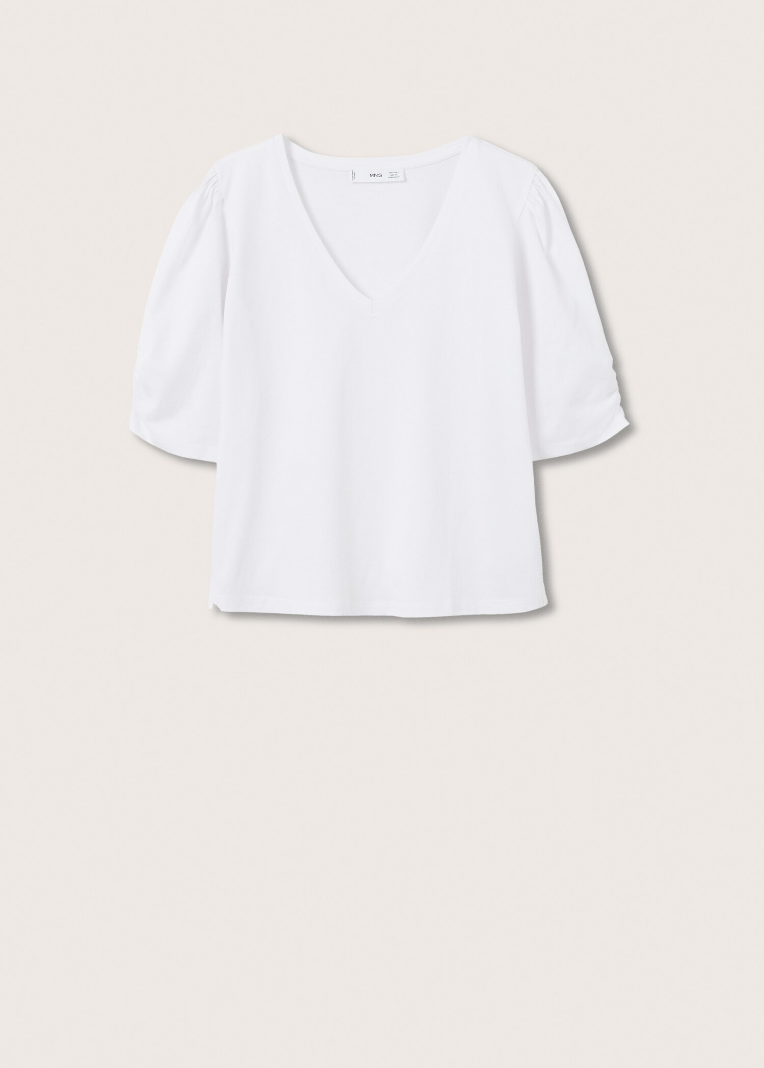 Camiseta manga fruncida - Artículo sin modelo