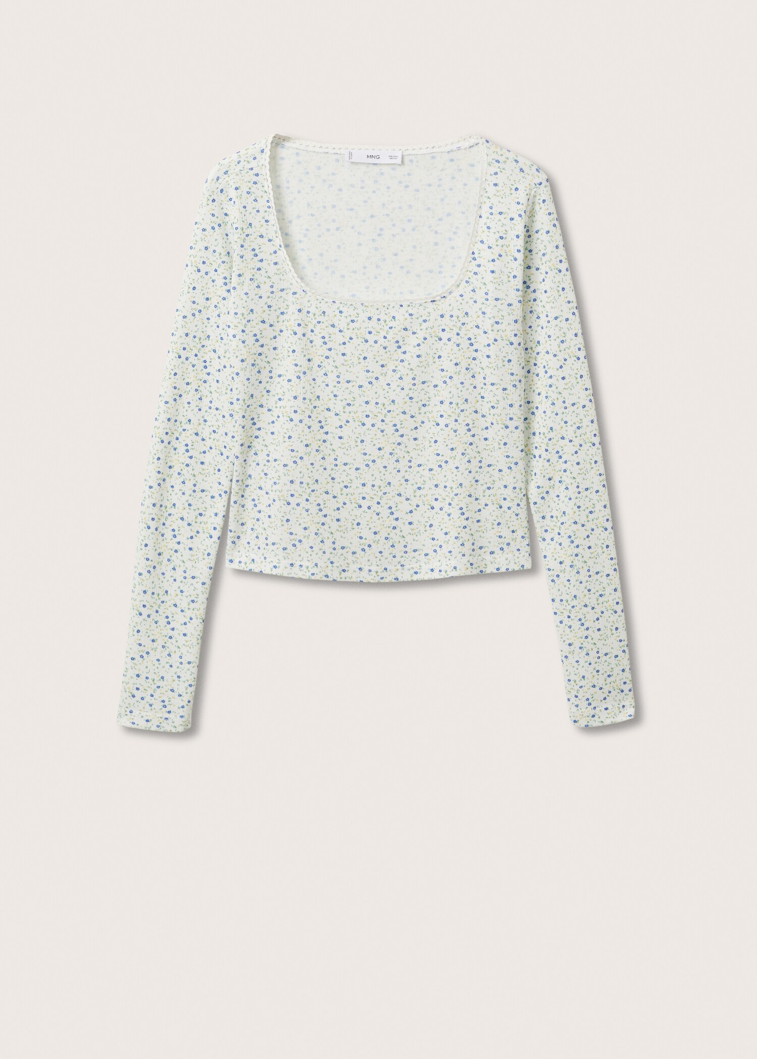 T-shirt imprimé floral - Article sans modèle