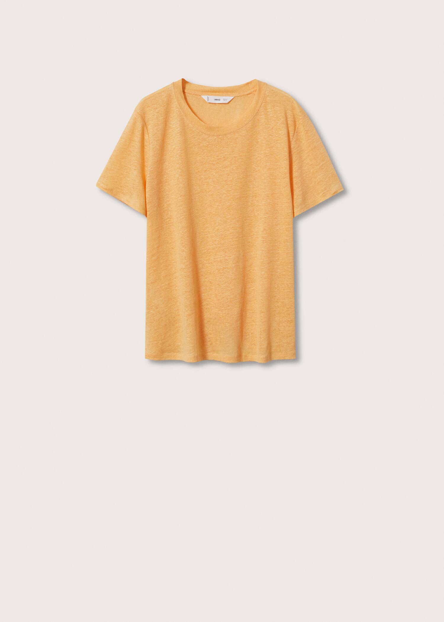 T-Shirt aus 100 % Leinen - Artikel ohne Model