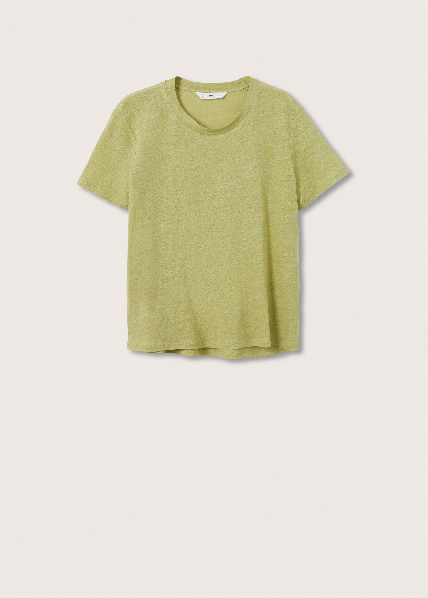 100% linen t-shirt - Article without model