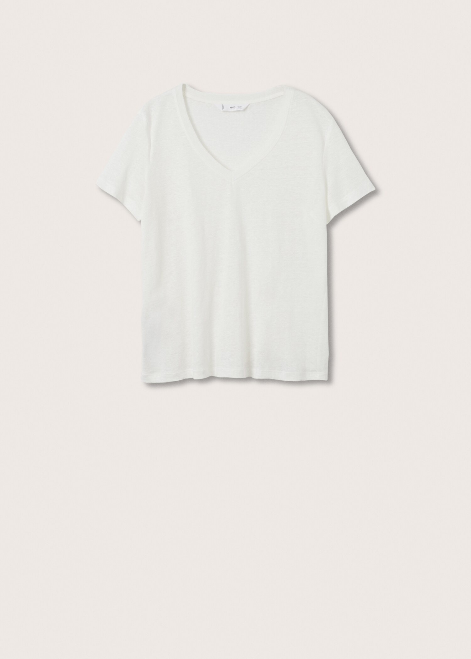 100% linen t-shirt - Article without model